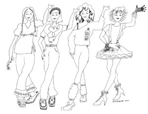 A Good Girlfriend…Tries to comprehend all of your “fashion” phases