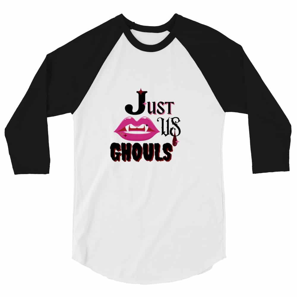 Spook-tacular ¾ Sleeve Raglan Tee - Just Us Ghouls