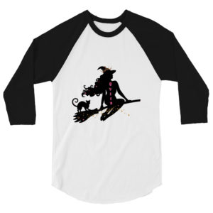 Spook-tacular ¾ Sleeve Raglan Tee - The Queen