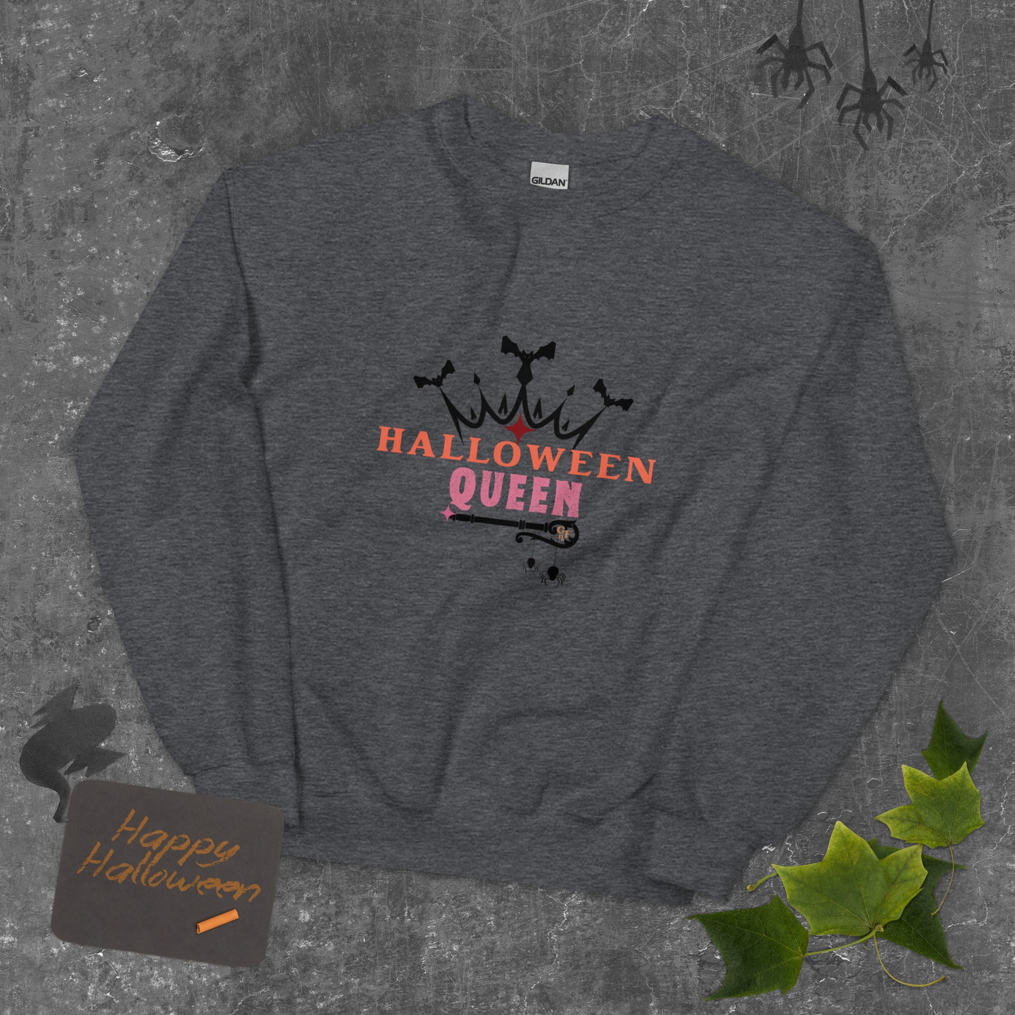 Candy Crew Neck Sweatshirt - Halloween Queen - Image 12