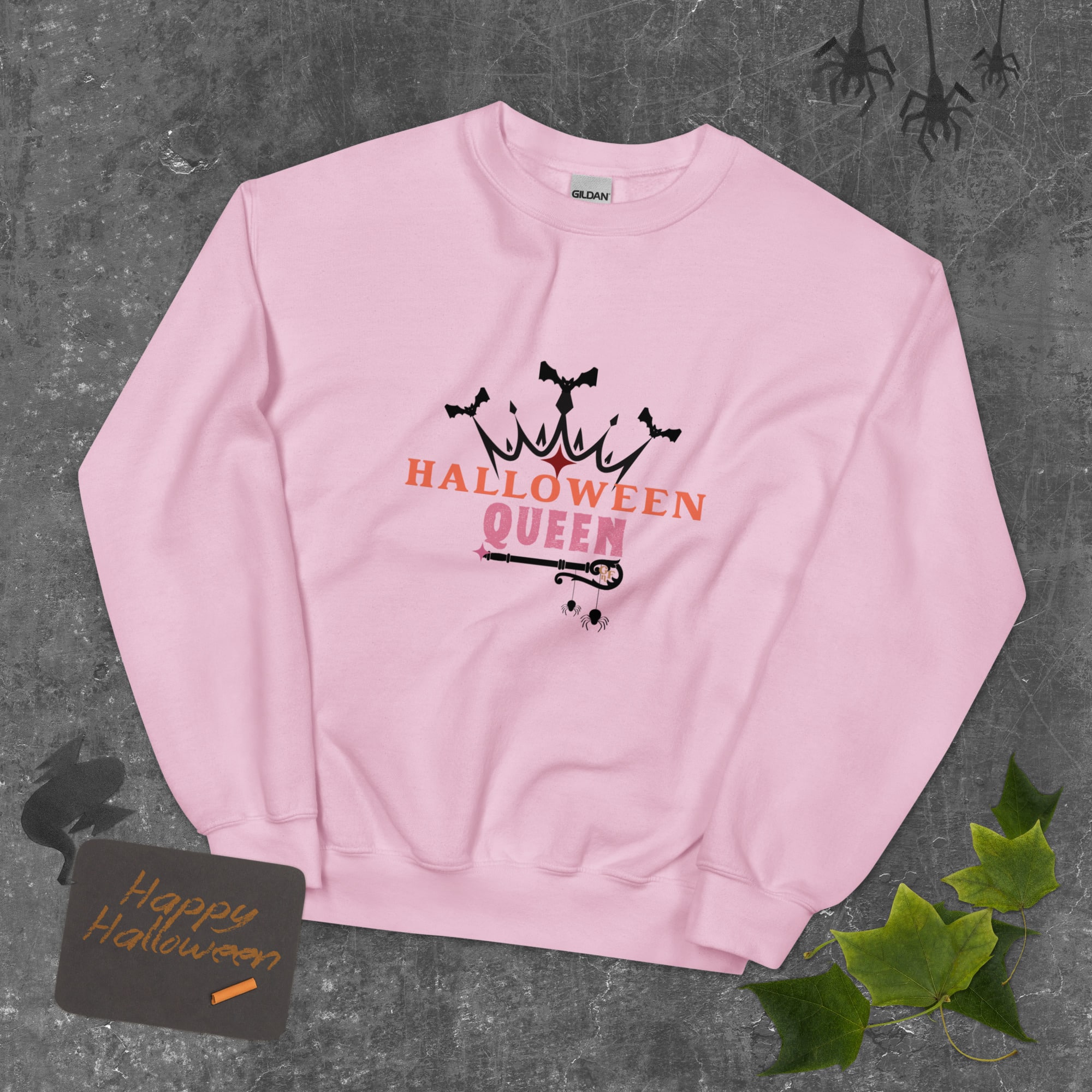 Candy Crew Neck Sweatshirt - Halloween Queen - Image 10