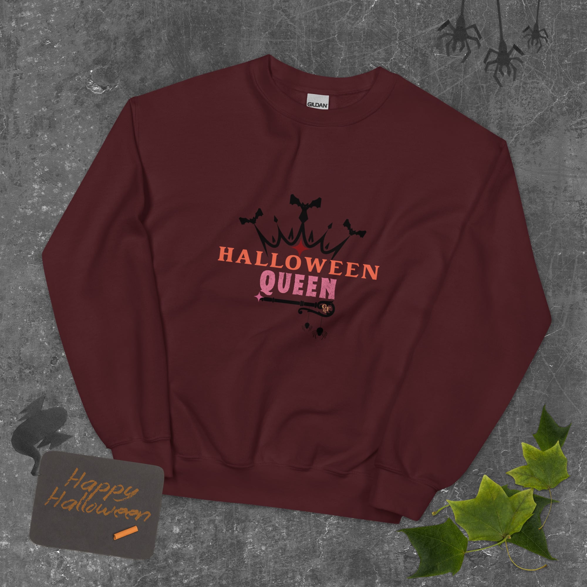 Candy Crew Neck Sweatshirt - Halloween Queen - Image 13