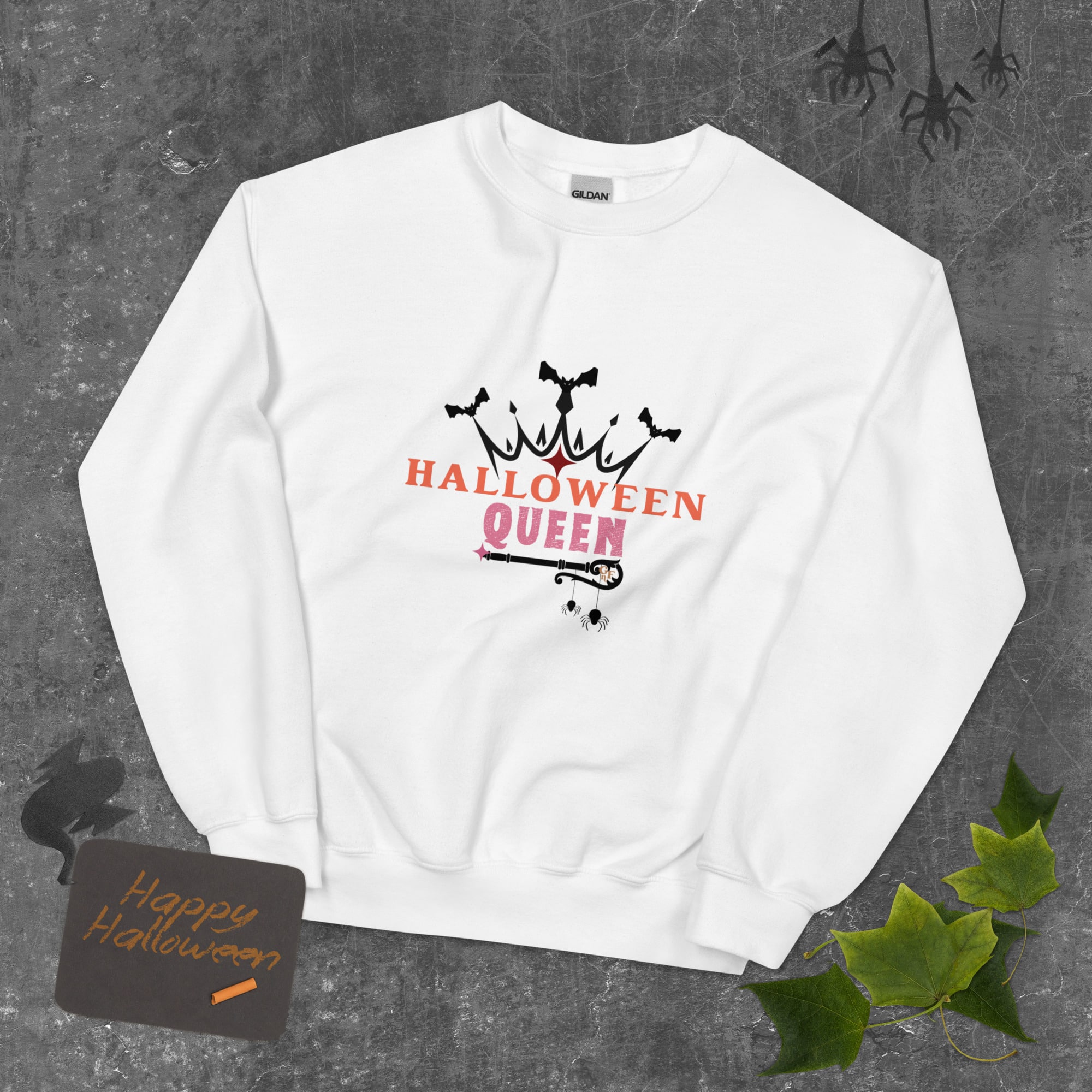 Candy Crew Neck Sweatshirt - Halloween Queen - Image 11