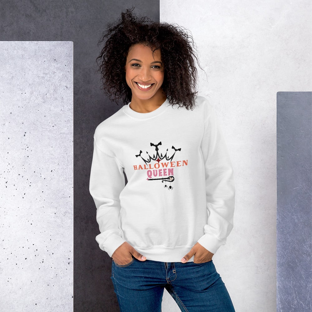 Candy Crew Neck Sweatshirt - Halloween Queen - Image 3