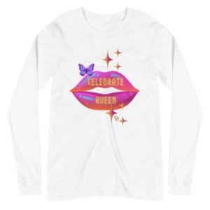 Celebrate Queen Long Sleeve Tee
