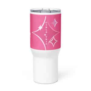 Diamonds Are A Girl's BFF Girl's Trip Travel Mug With Handle
