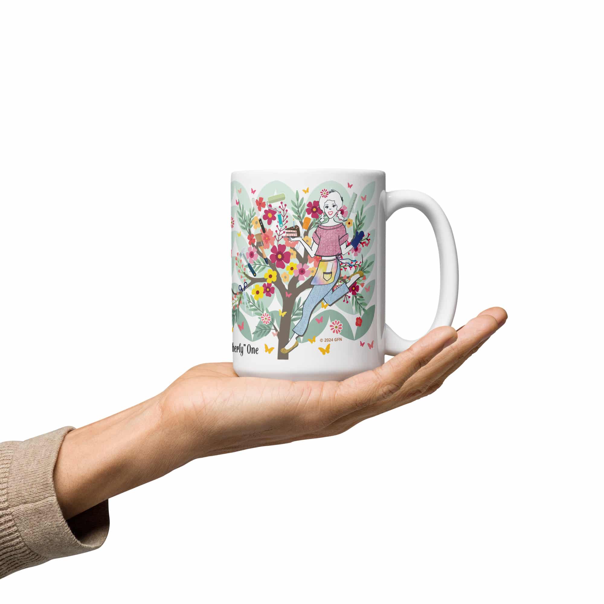 Ms. DIY Graphic Mug - 15 oz