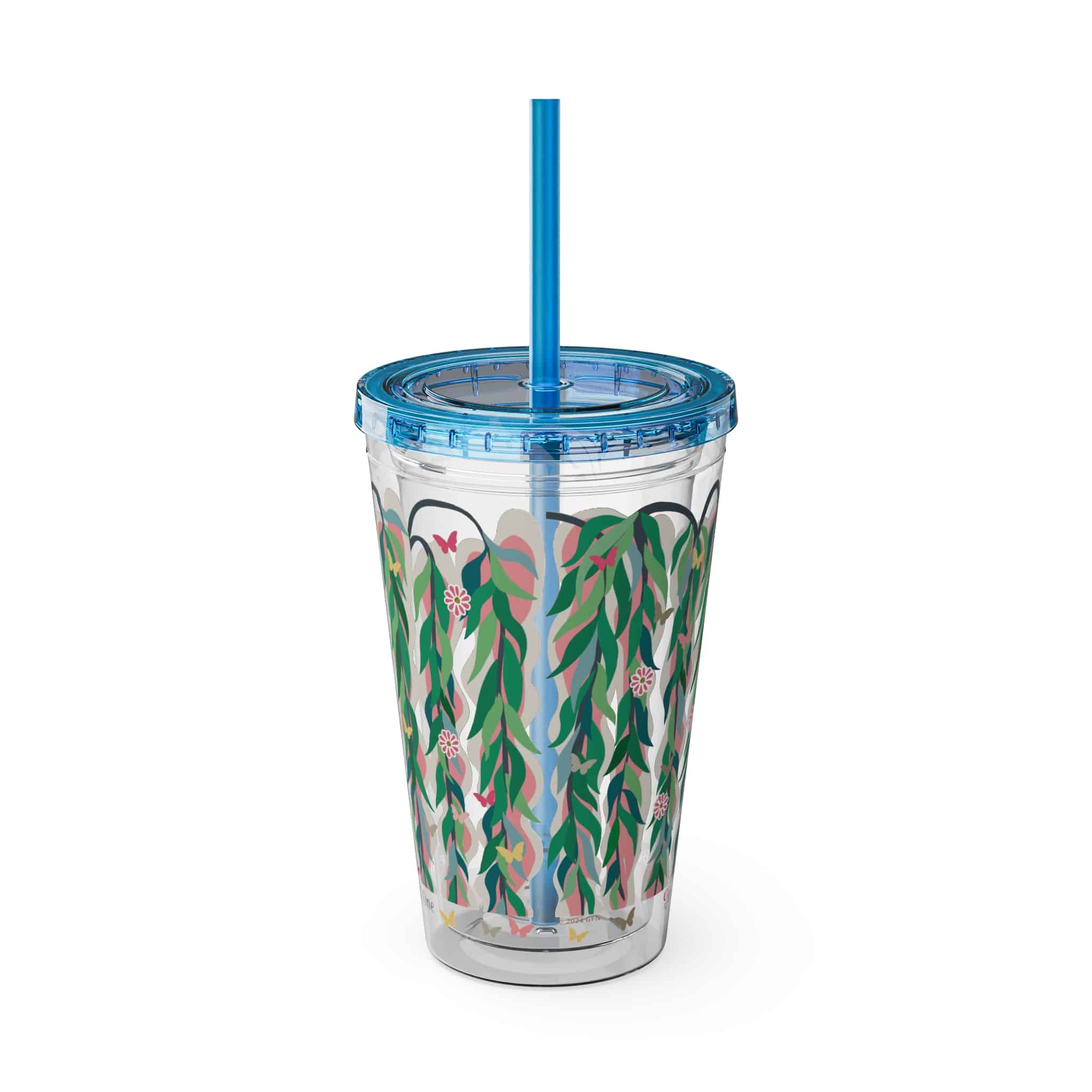 Ms. Boho Sunsplash Tumbler with Straw, 16oz - Image 21