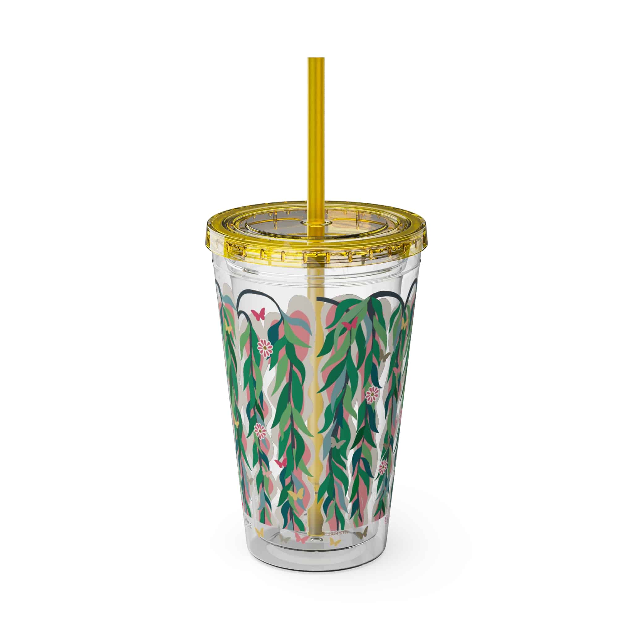 Ms. Boho Sunsplash Tumbler with Straw, 16oz - Image 27