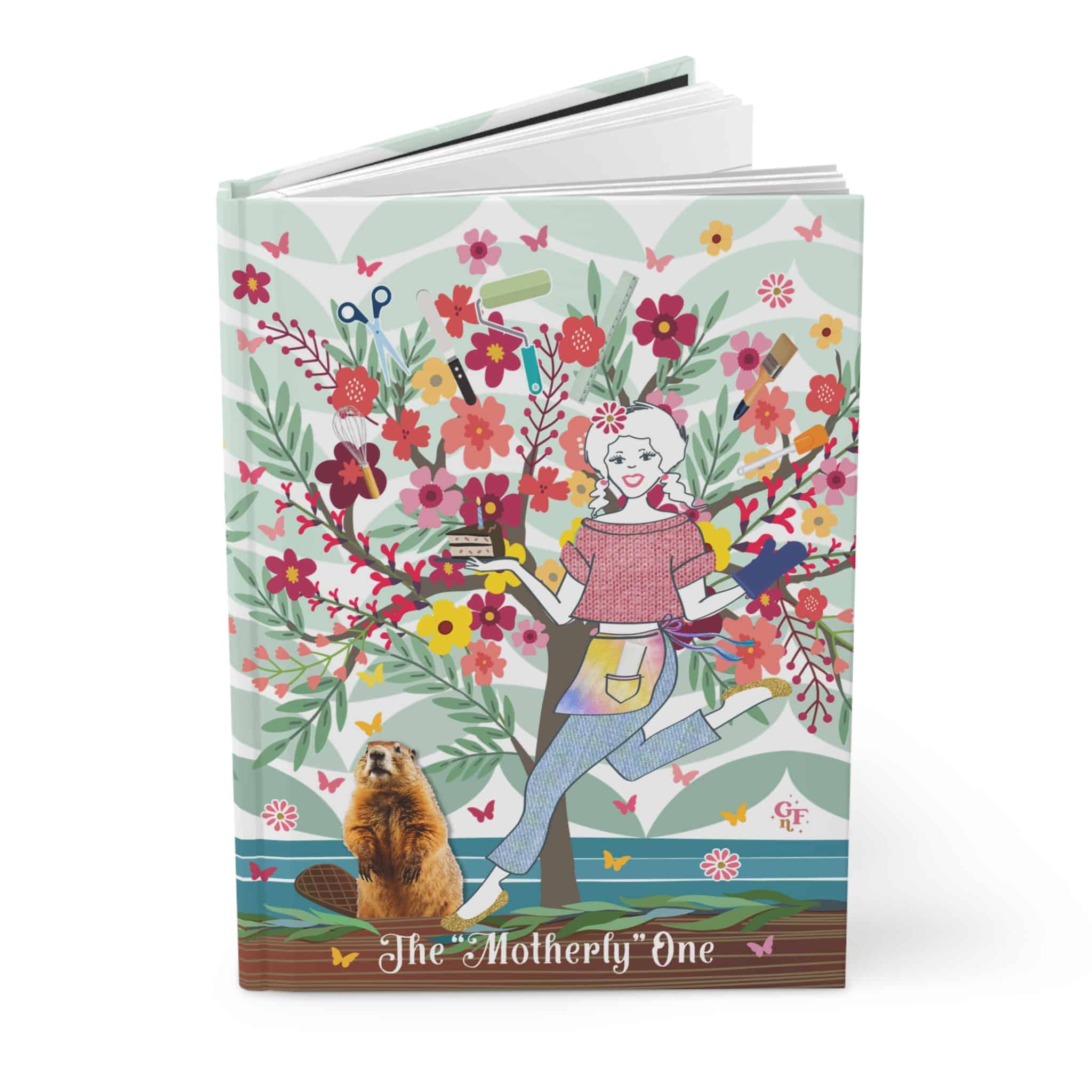 Ms. DIY Hardcover Journal