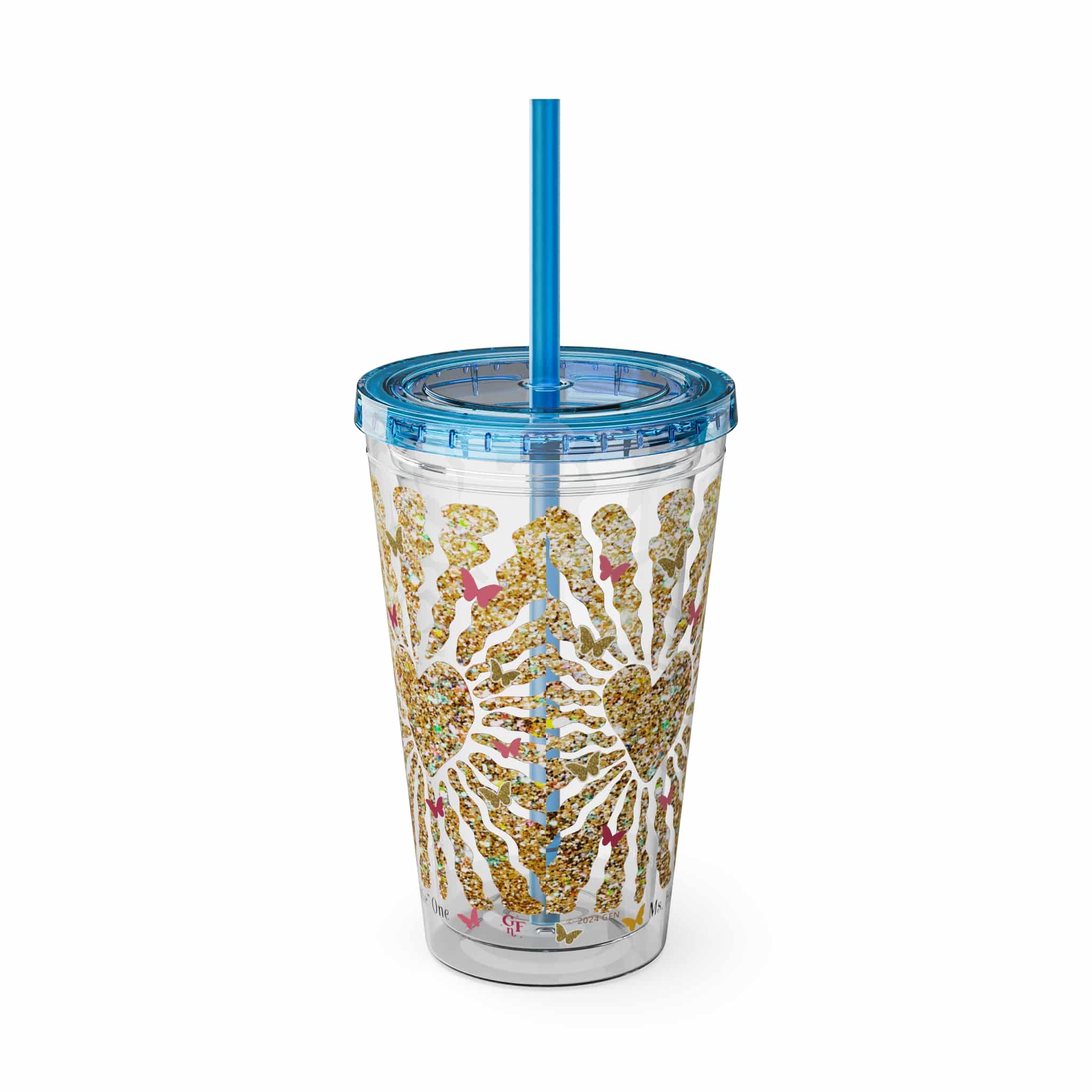 Ms. High Maintenance Sunsplash Tumbler with Straw, 16oz - Image 27