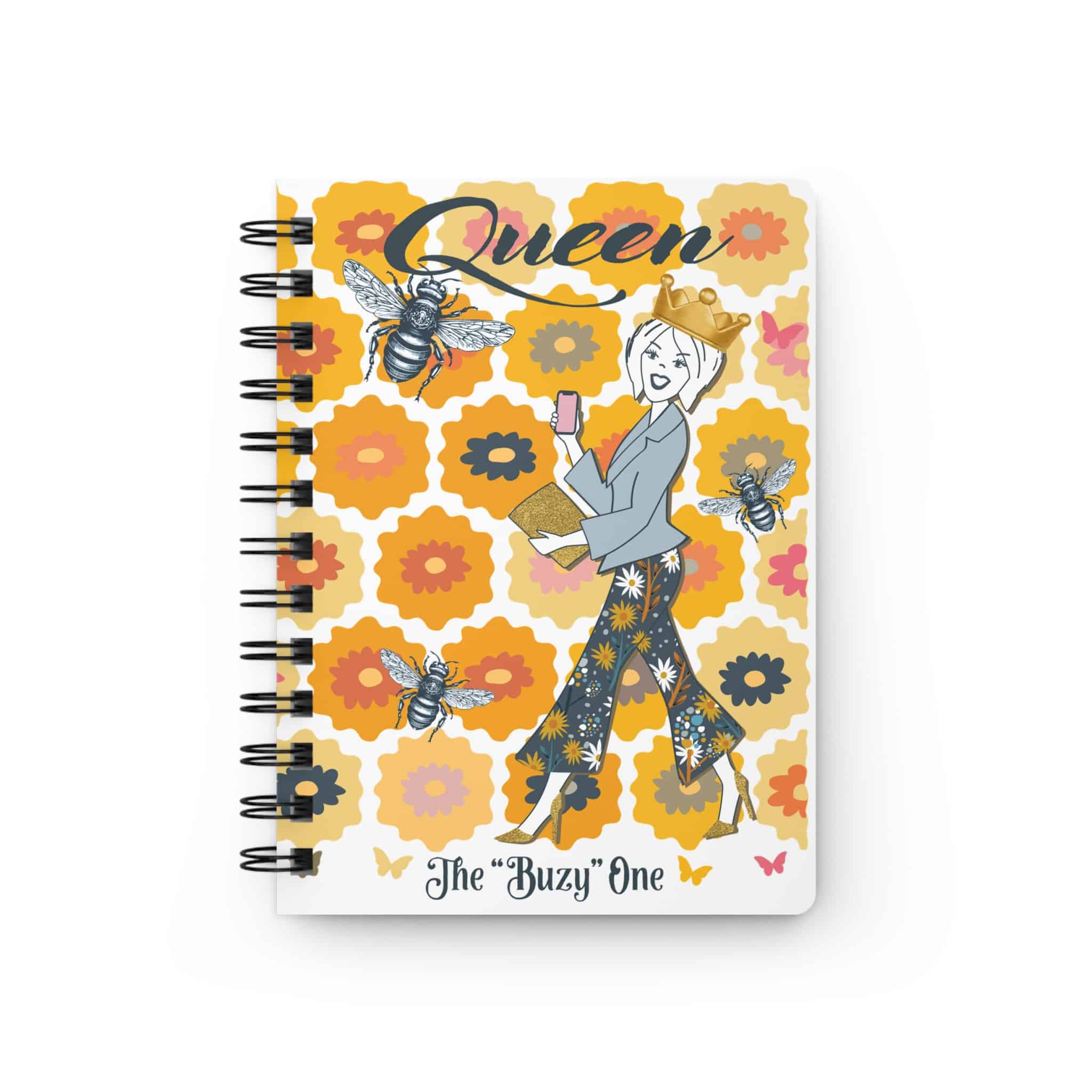 Ms. Go Getter Spiral Journal