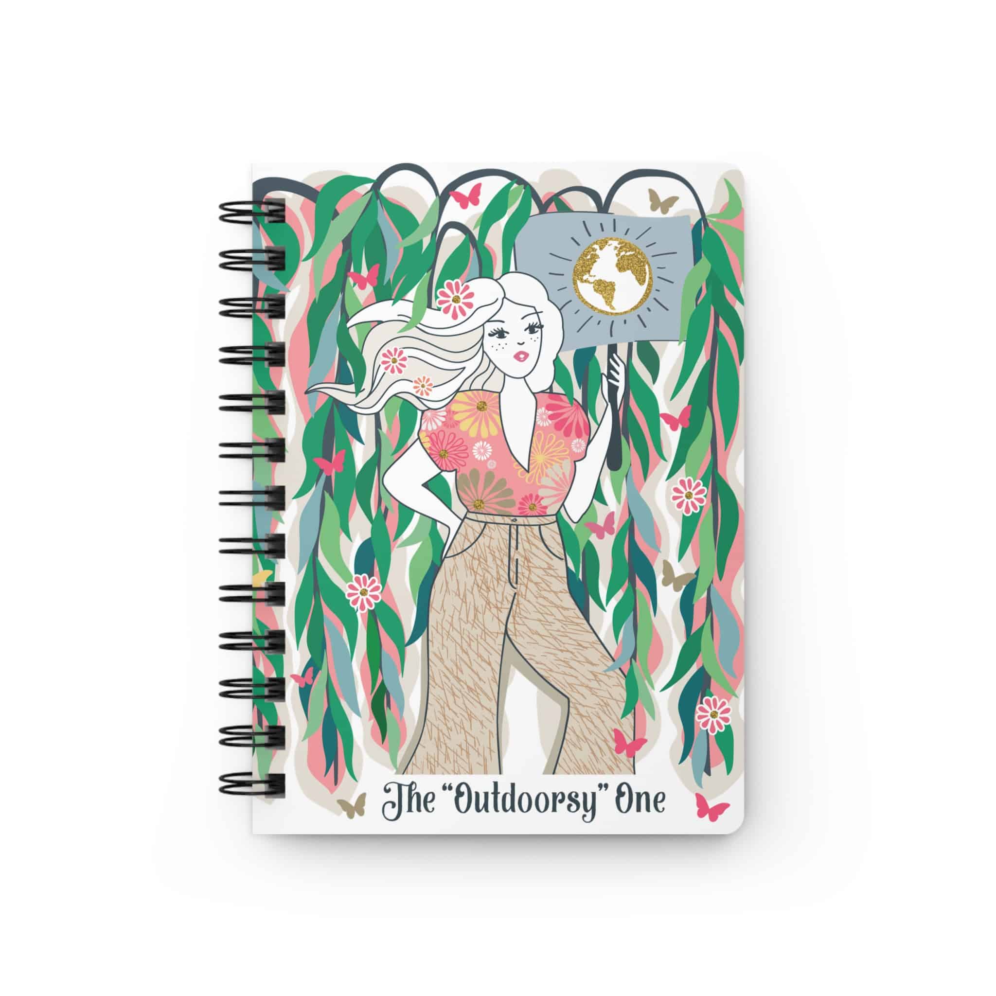 Ms. Boho Spiral Journal