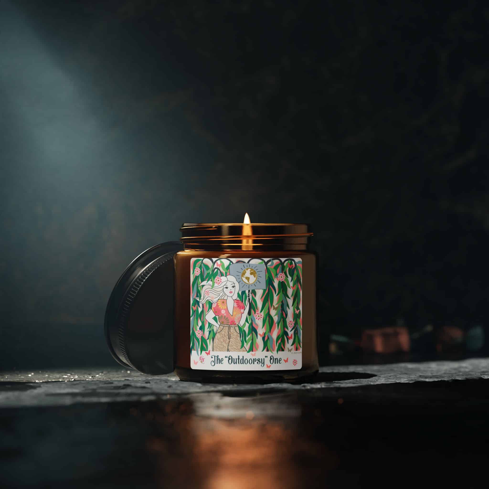 Ms Boho Cozy Candle - 4oz - Image 5