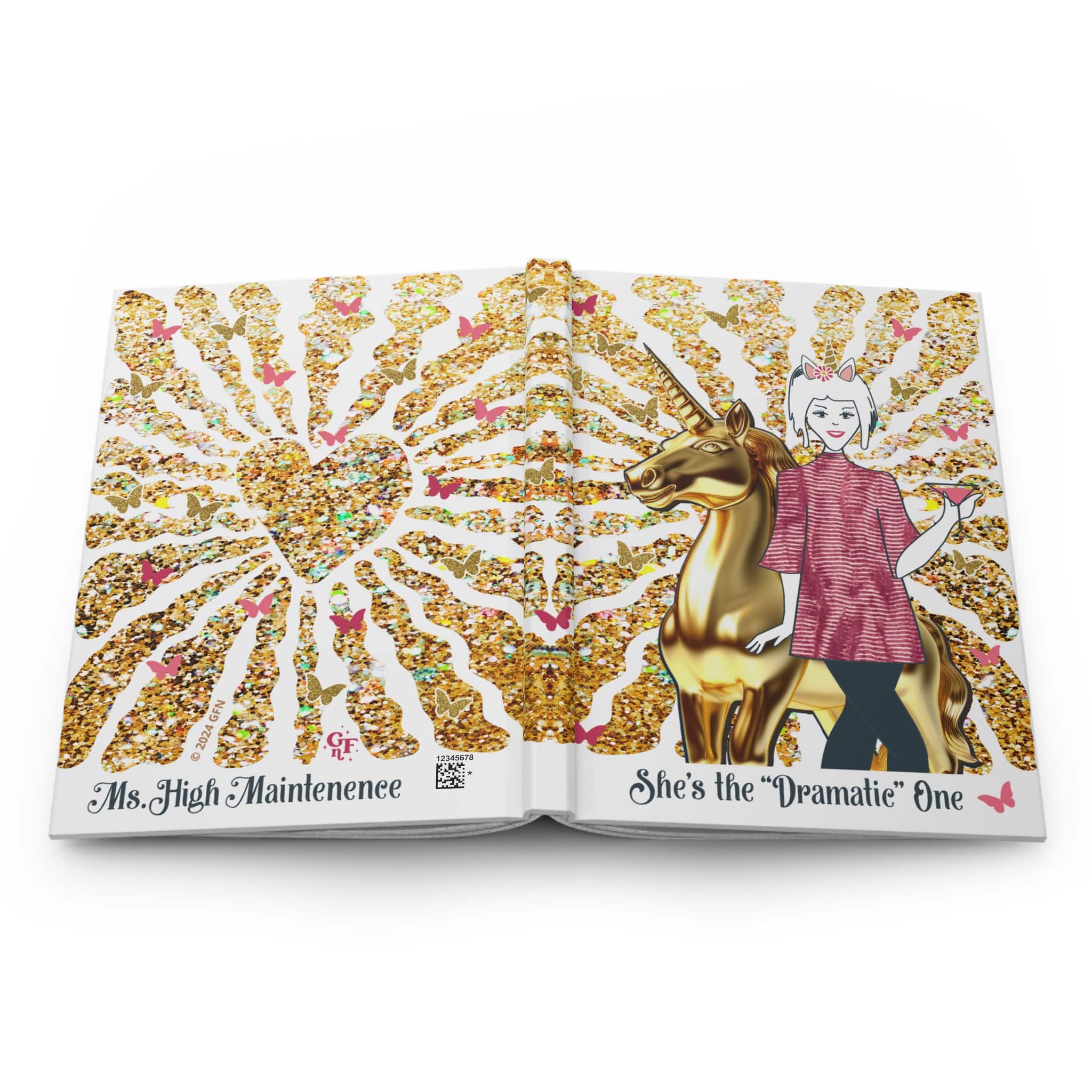Ms. High Maintenance Hardcover Journal - Image 5