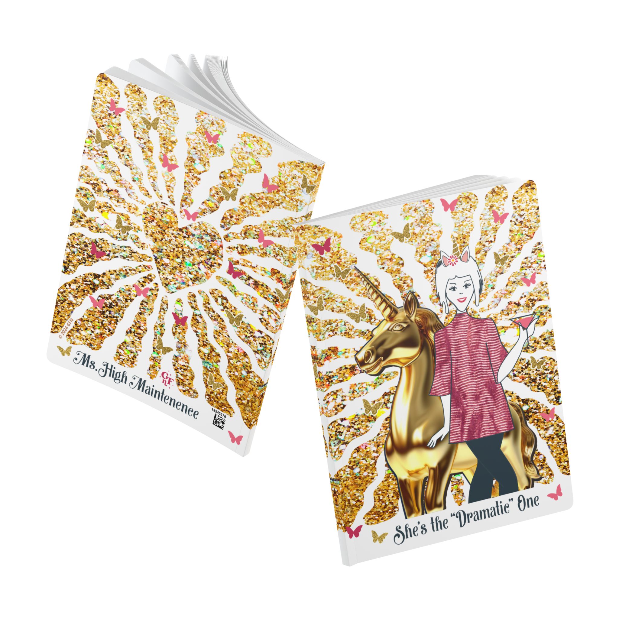 Ms. High Maitenance Softcover Journal