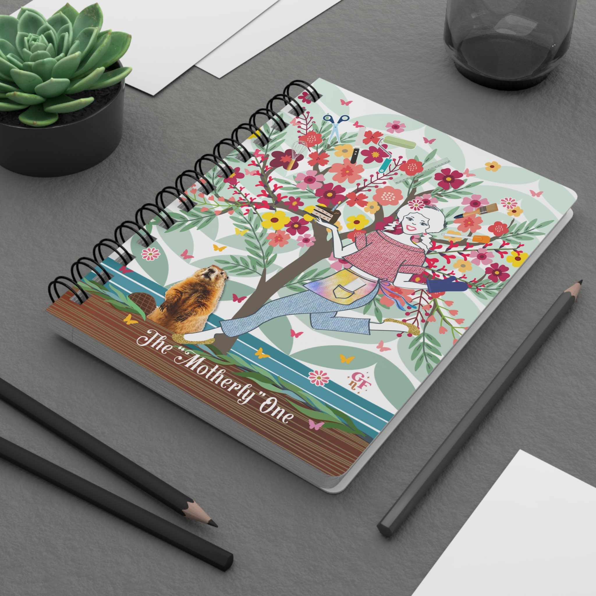 Ms. DIY Spiral Journal - Image 5