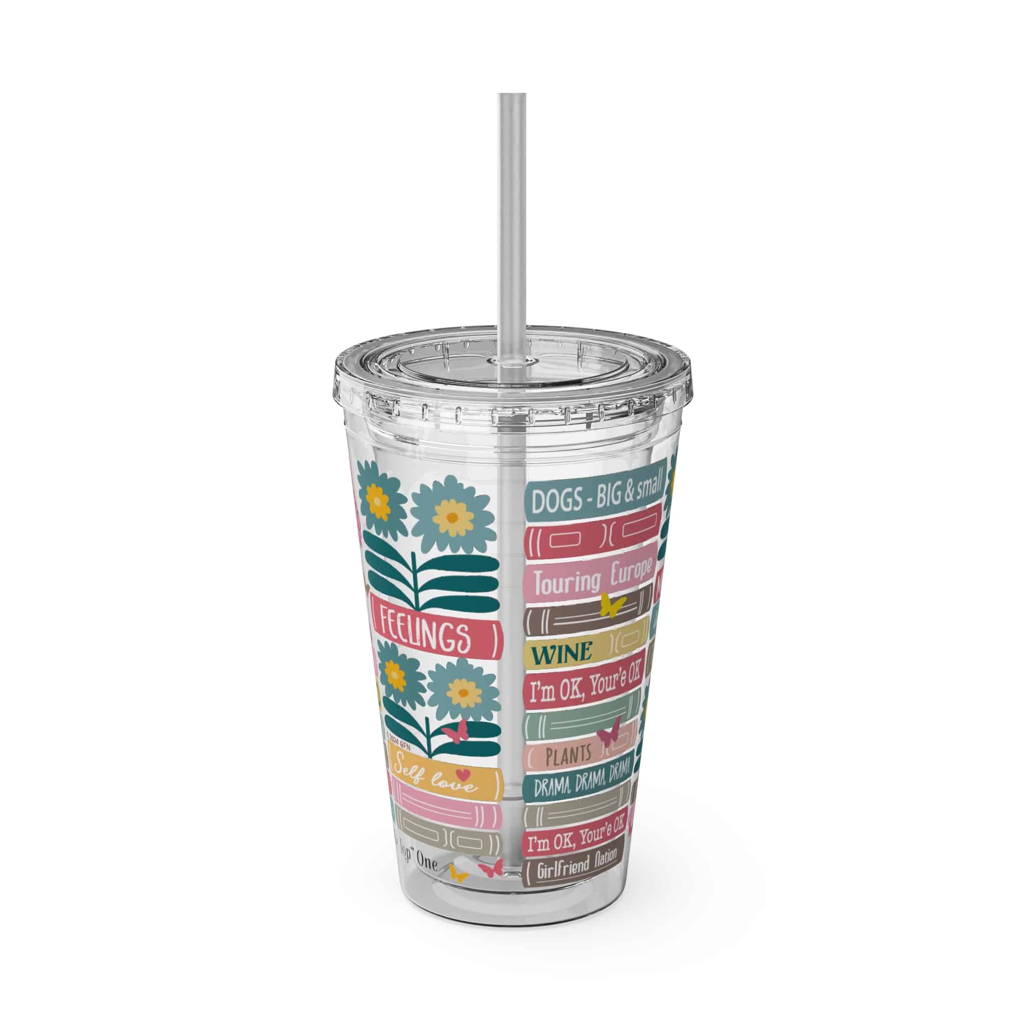 Ms. Extra Sunsplash Tumbler with Straw, 16oz - 2 - Image 15