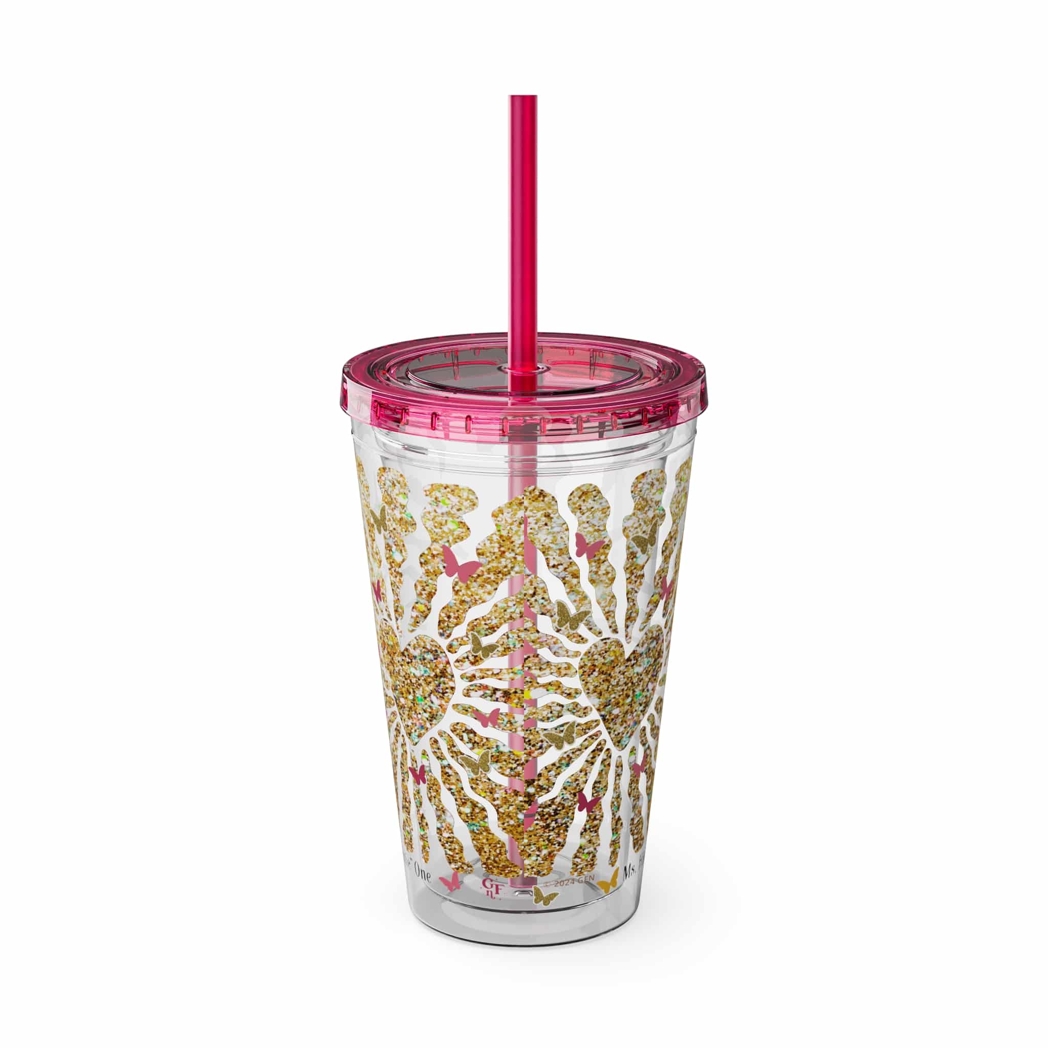 Ms. High Maintenance Sunsplash Tumbler with Straw, 16oz - Image 21