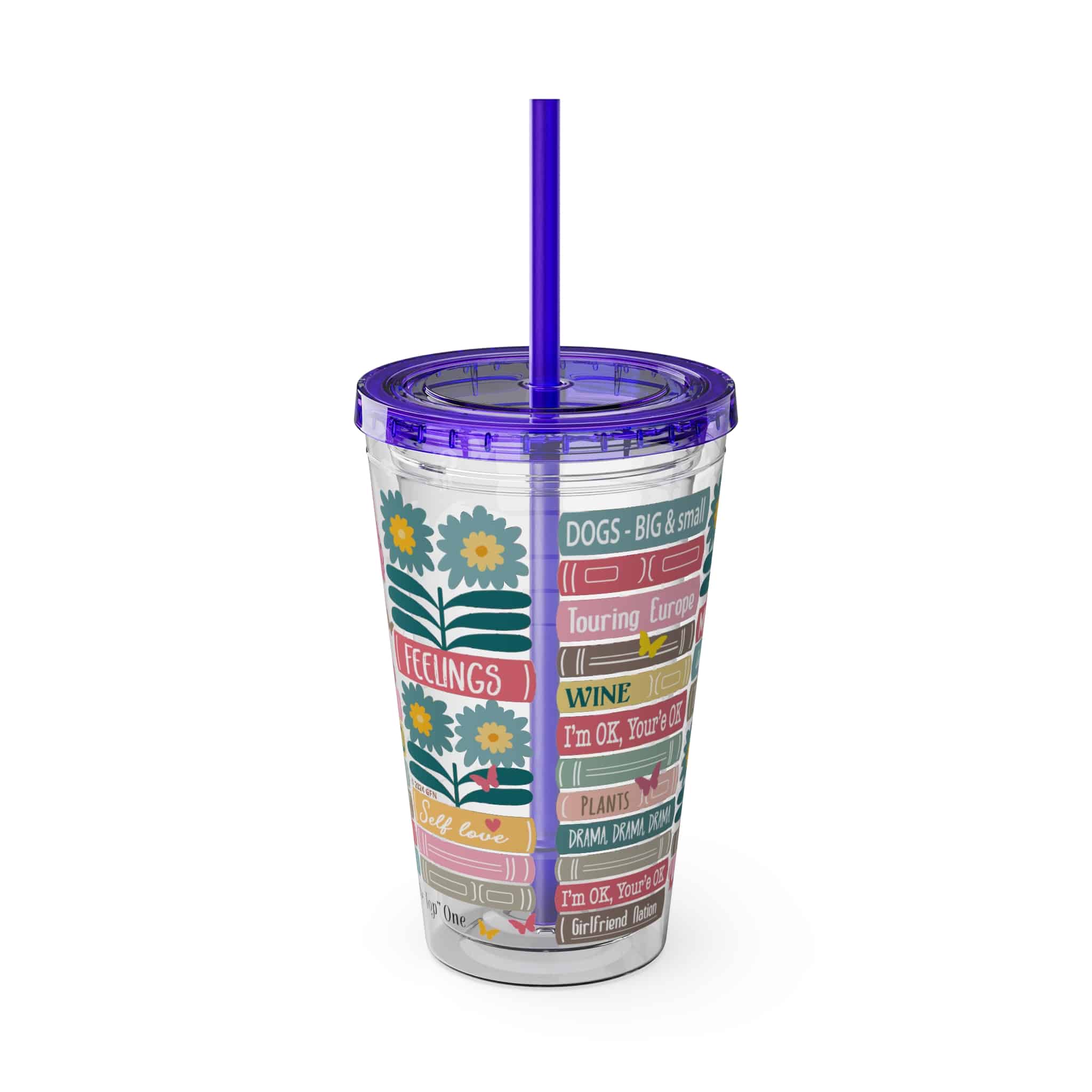 Ms. Extra Sunsplash Tumbler with Straw, 16oz - 2 - Image 39