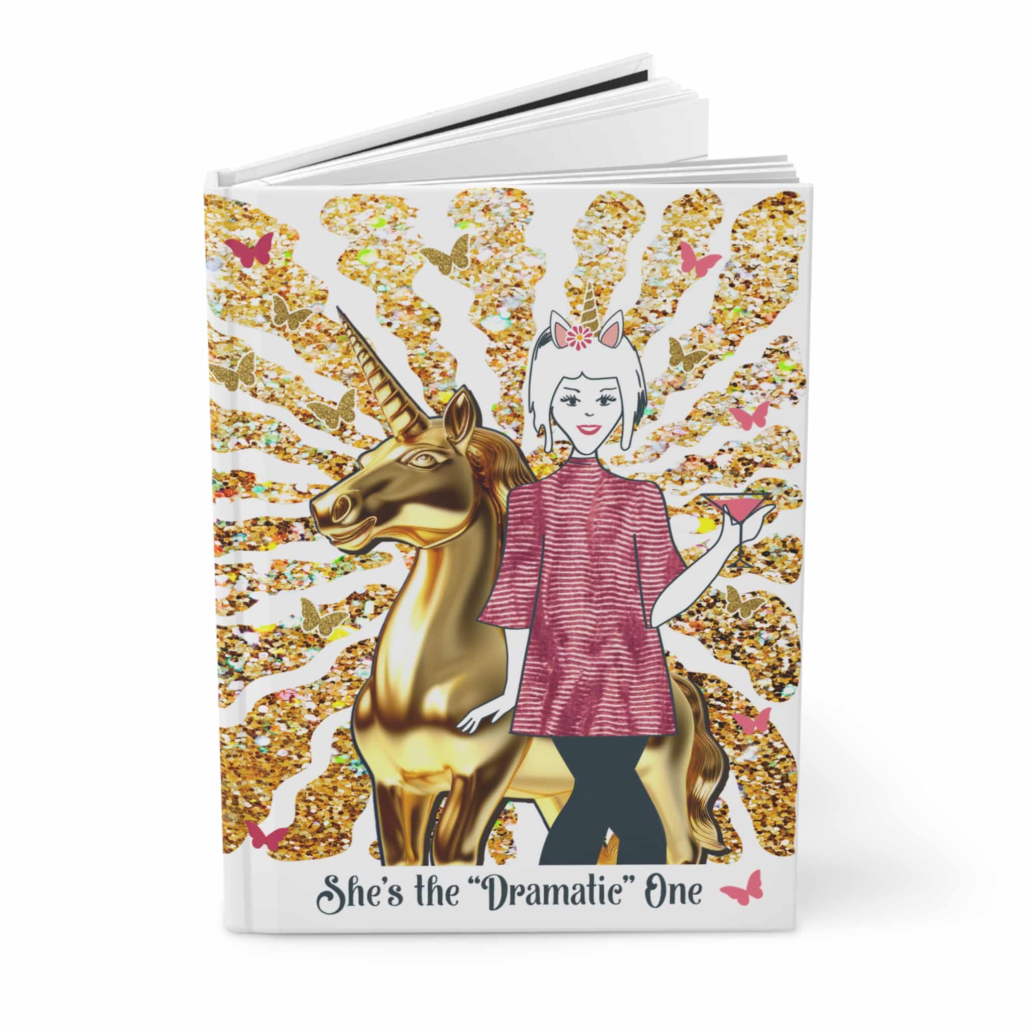 Ms. High Maintenance Hardcover Journal
