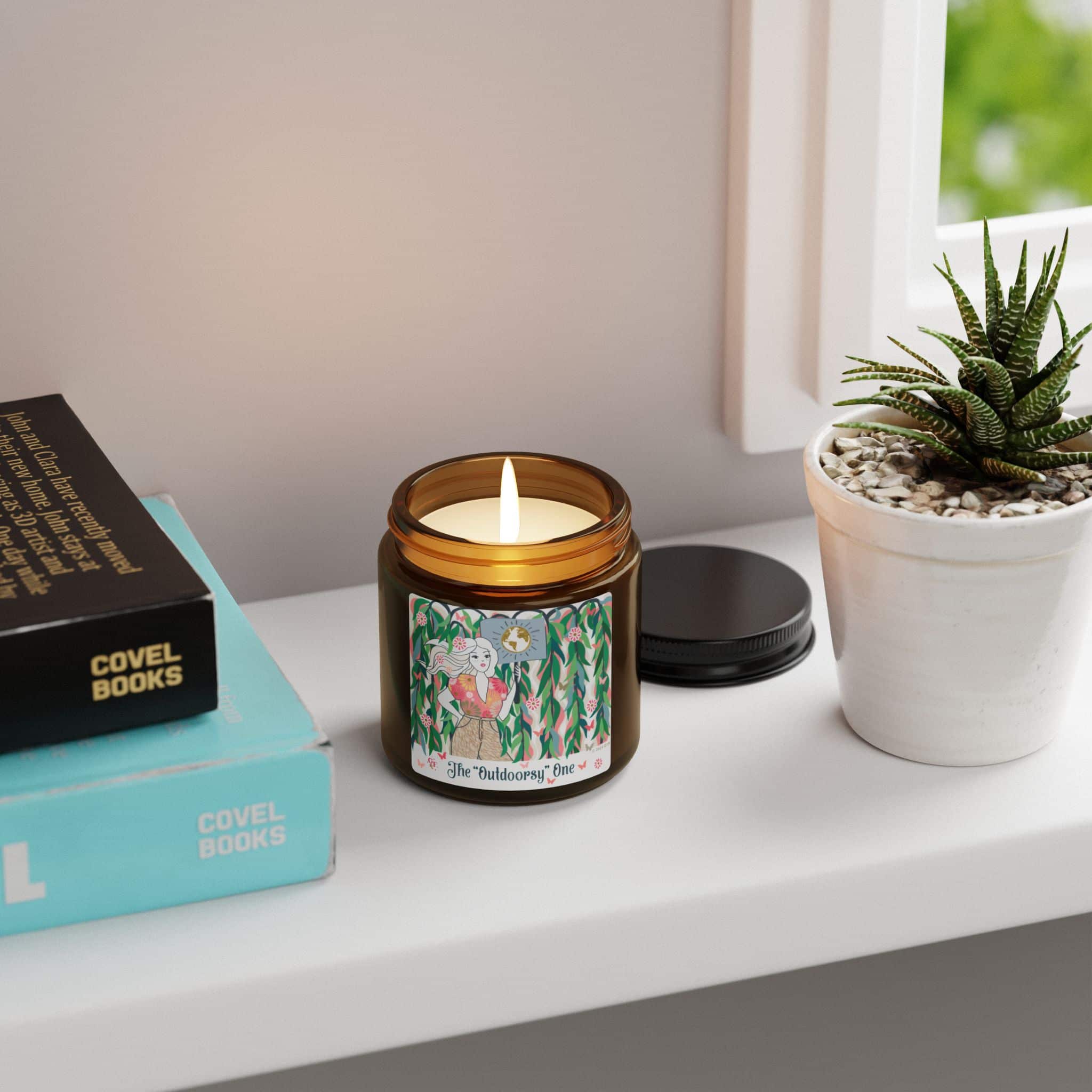 Ms Boho Cozy Candle - 4oz - Image 4