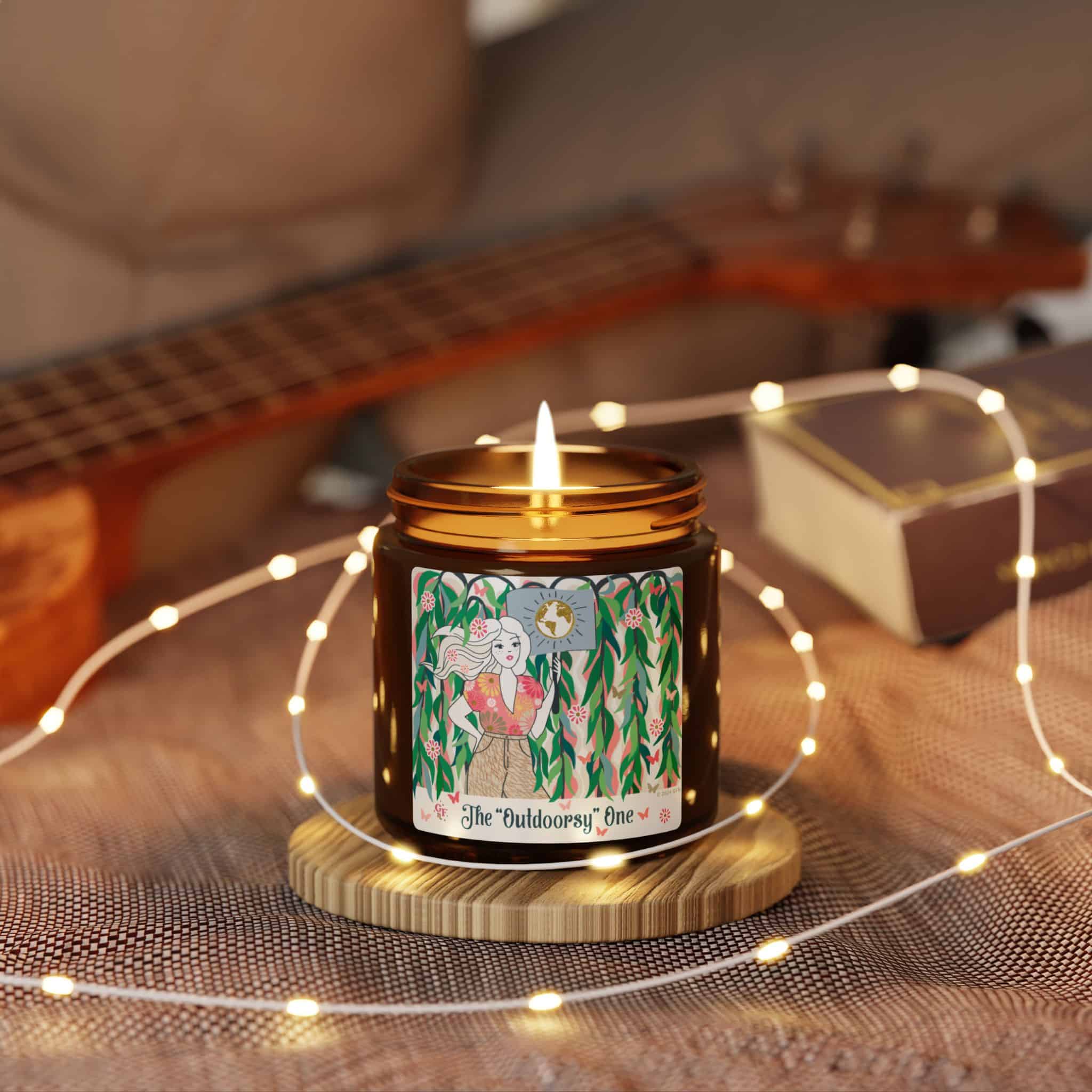 Ms Boho Cozy Candle - 4oz - Image 3