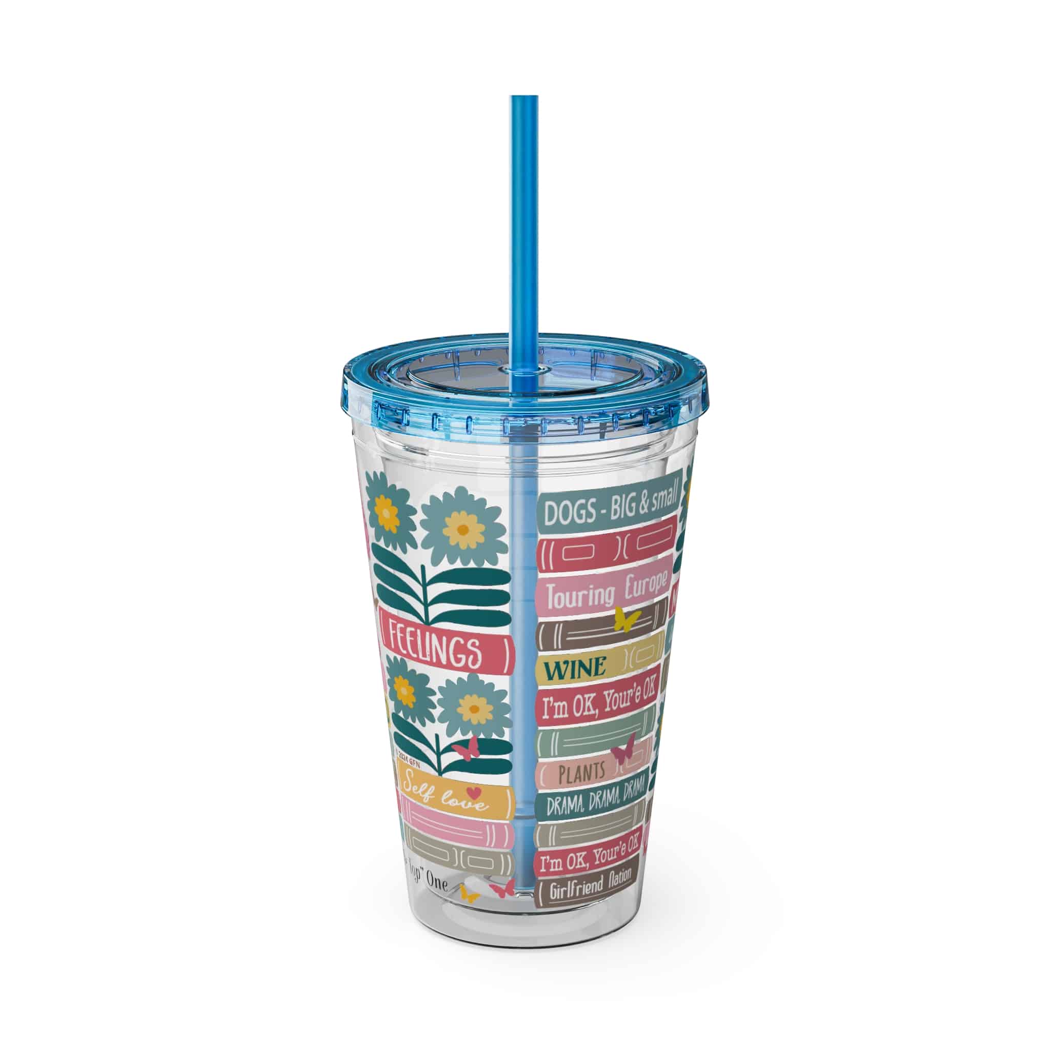 Ms. Extra Sunsplash Tumbler with Straw, 16oz - 2 - Image 27