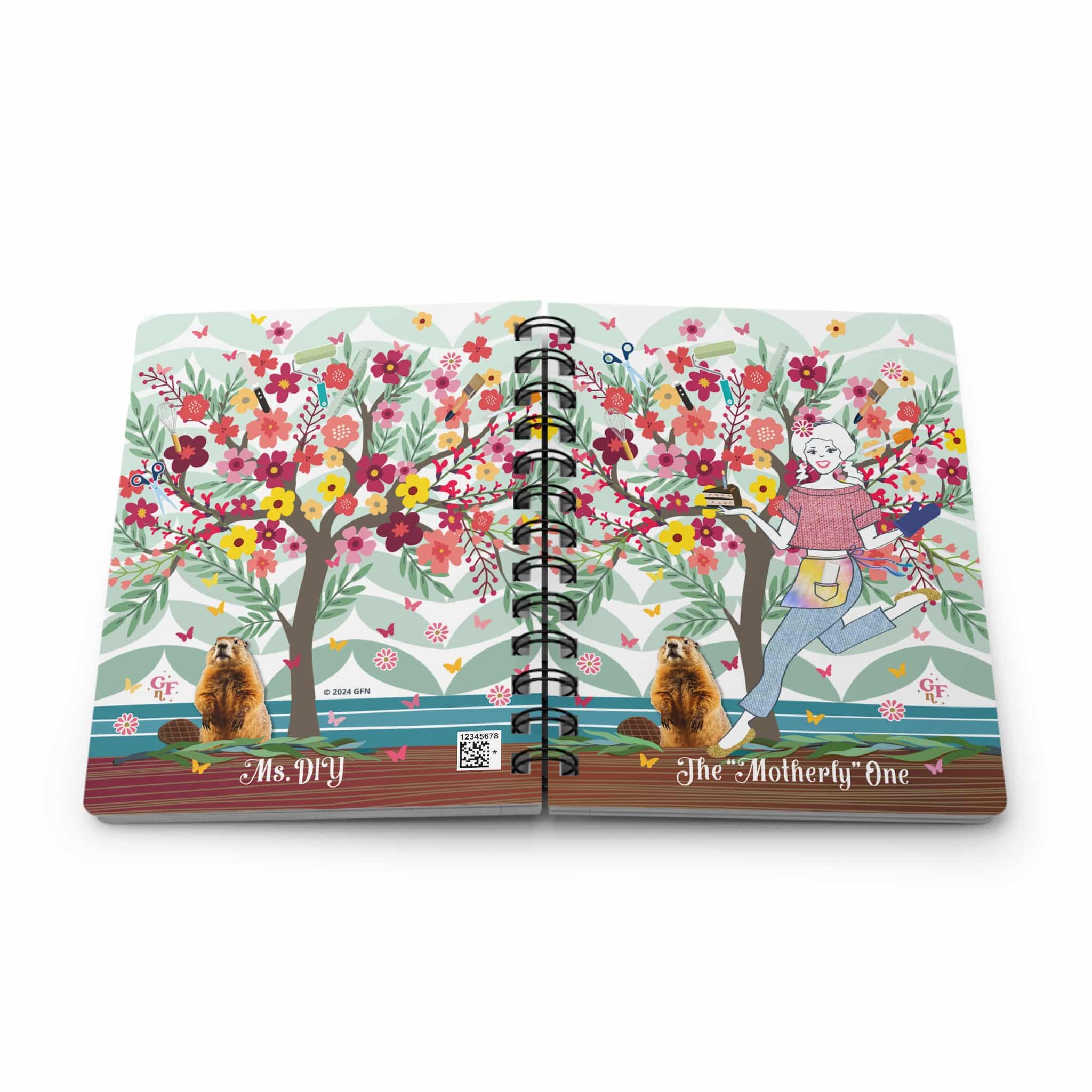 Ms. DIY Spiral Journal - Image 4