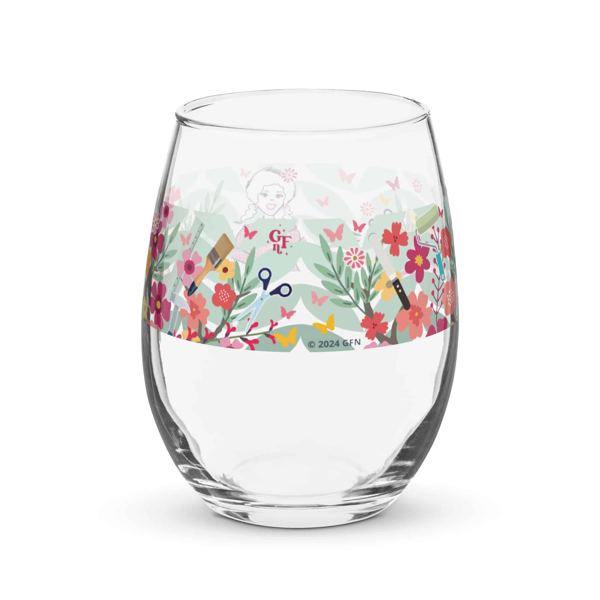 Ms DIY Stemless Wine Glass - Image 2