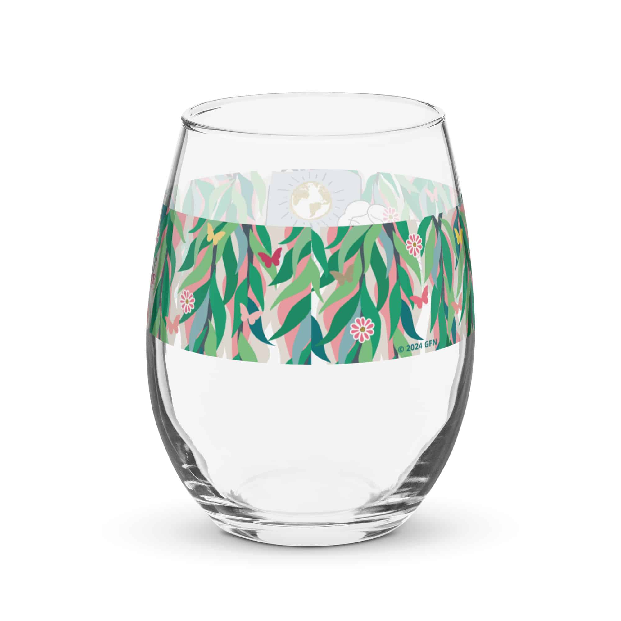 Ms. Boho Stemless Wine Glass - Image 2