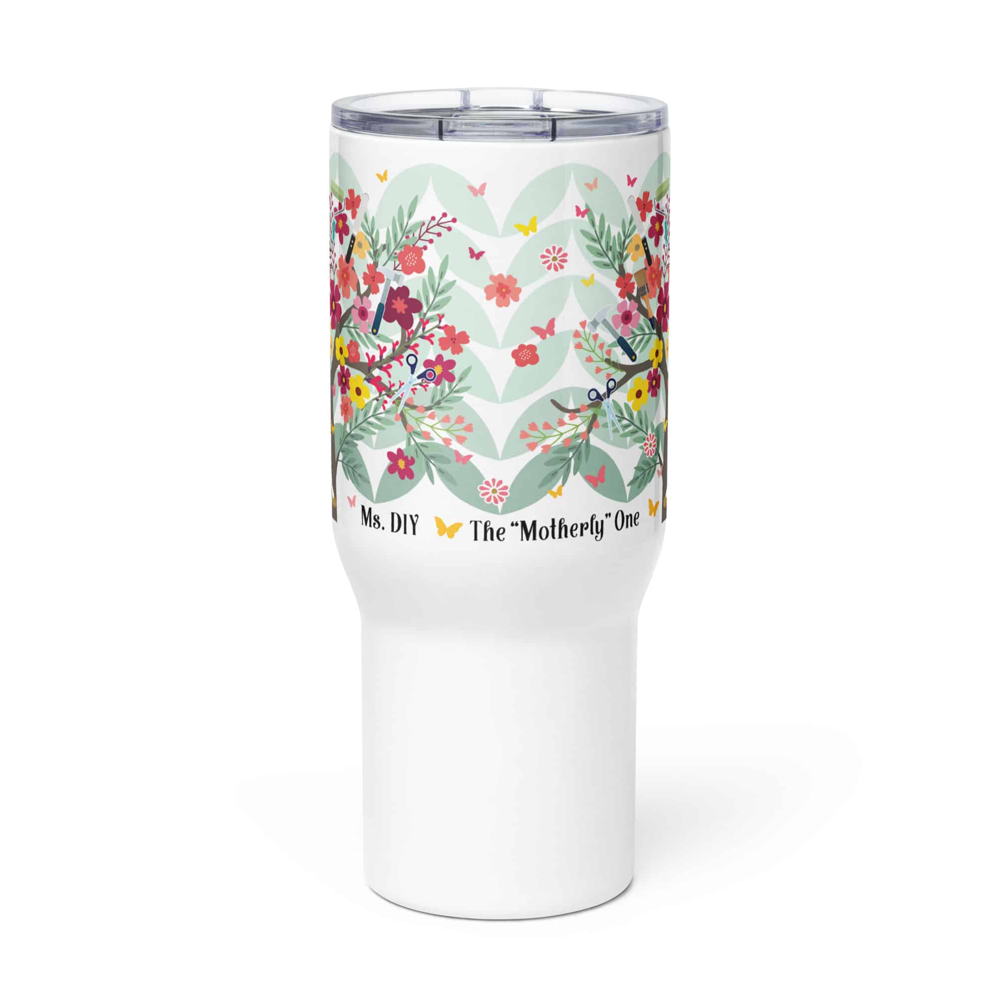 Ms DIY Travel Mug With Handle