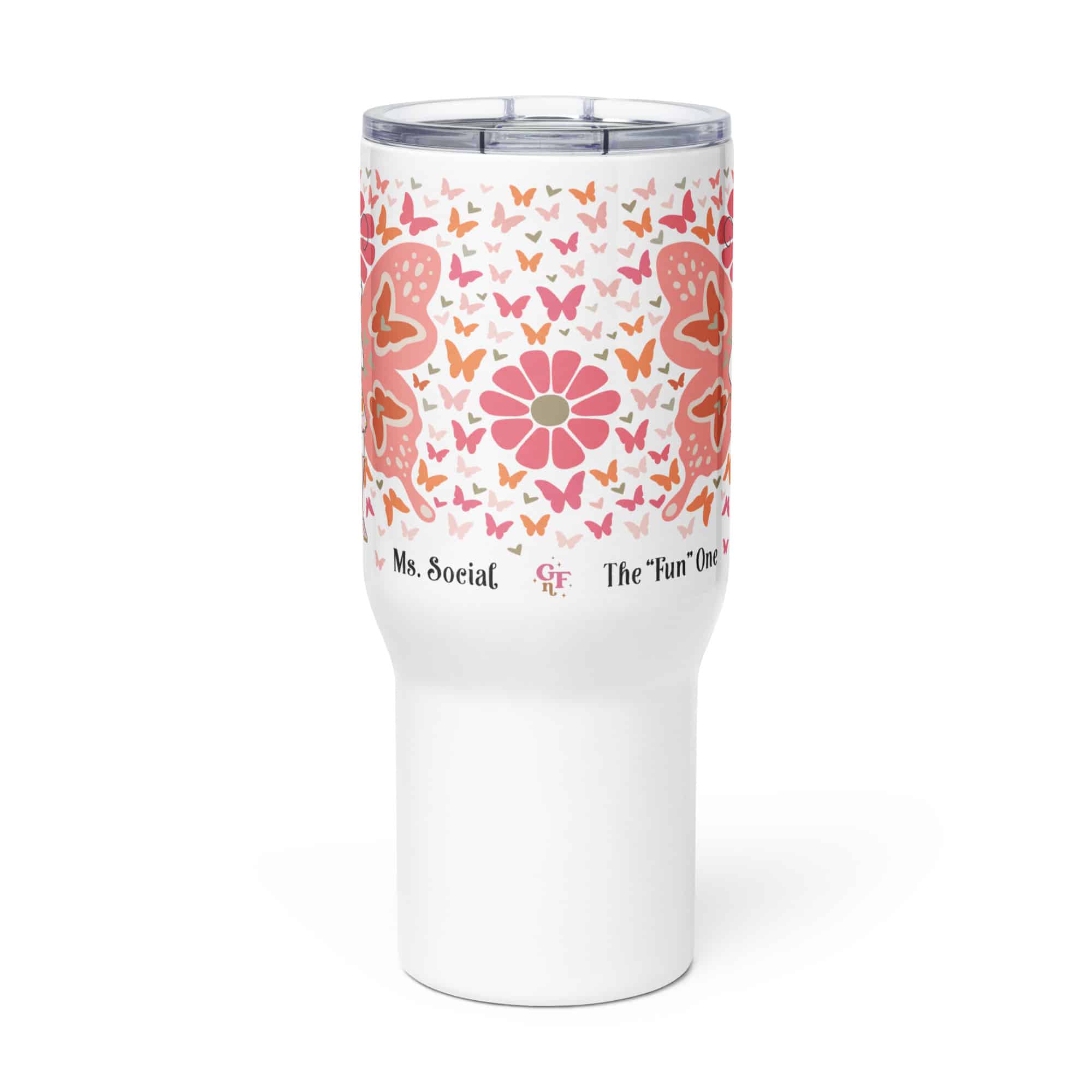 Ms. Social Travel Mug With Handle
