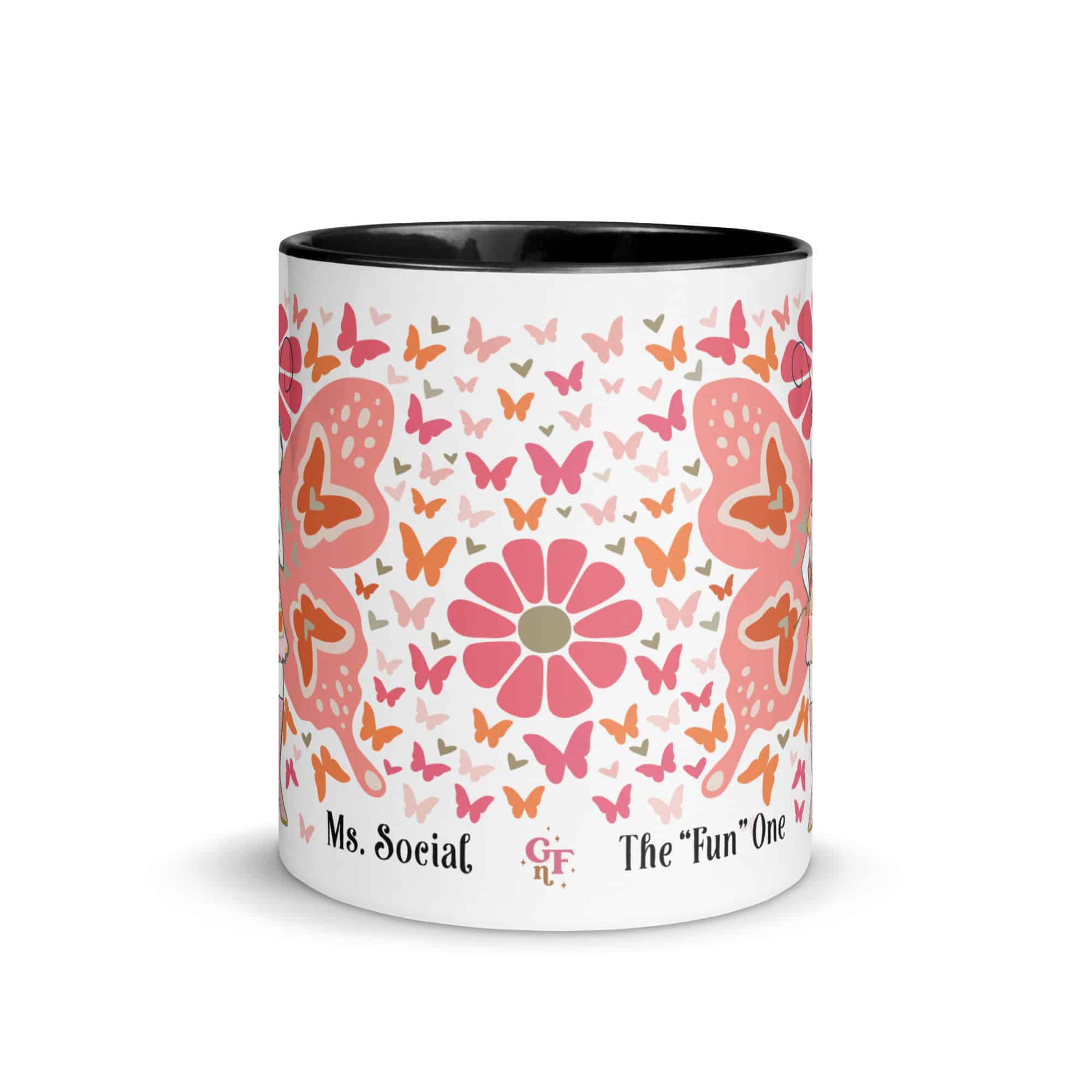 Ms. Social - Color Splash Mug - 11oz
