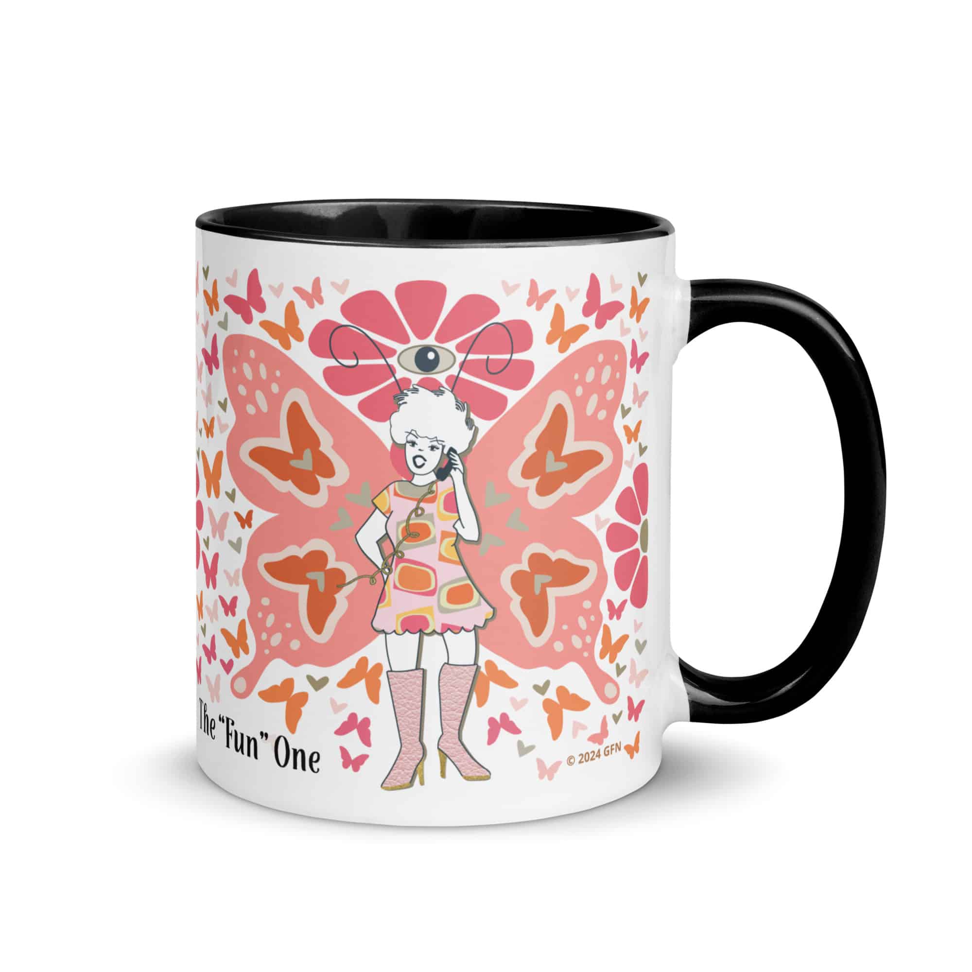 Ms. Social - Color Splash Mug - 11oz - Image 2