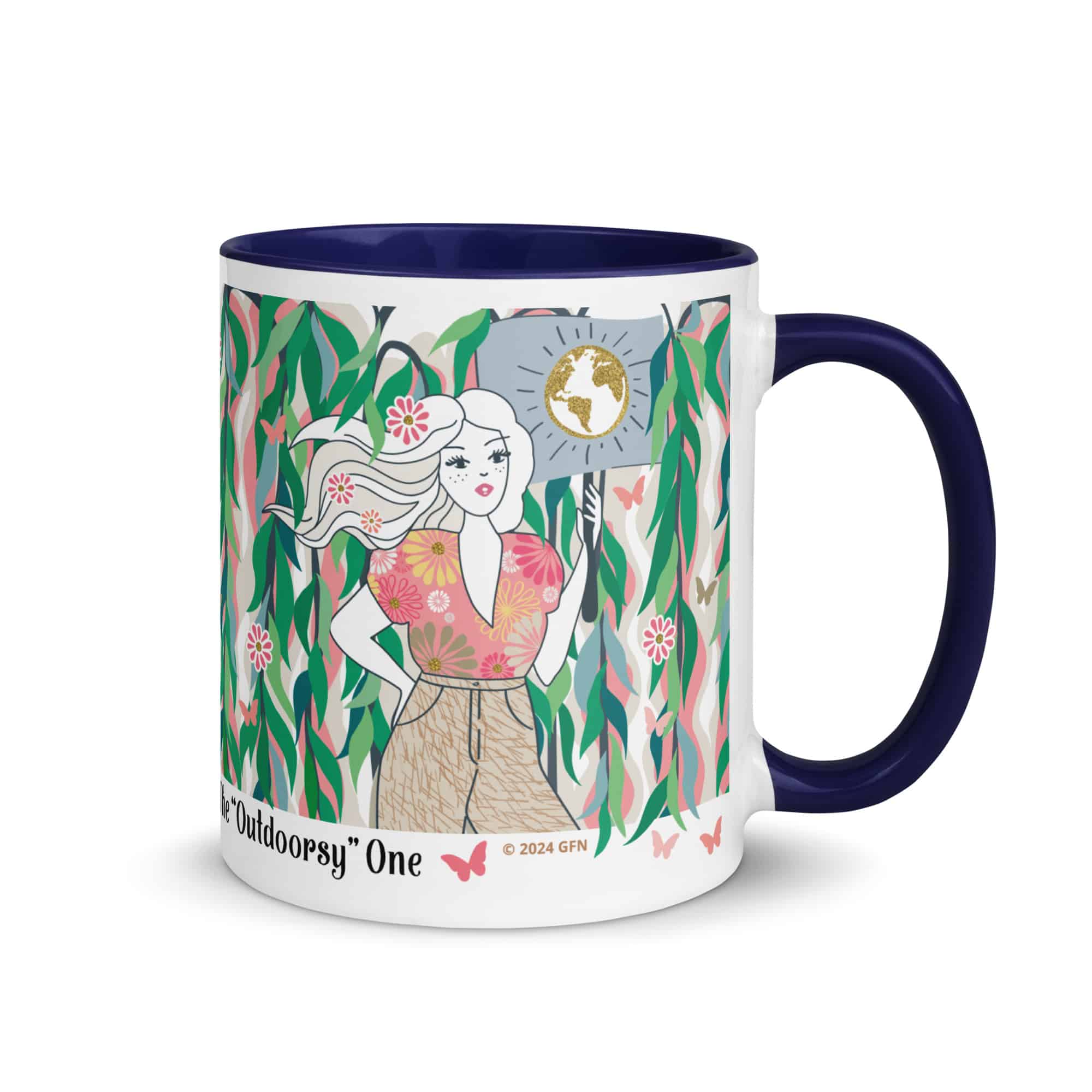 Ms. Boho Color Splash Mug - 11oz - Image 2
