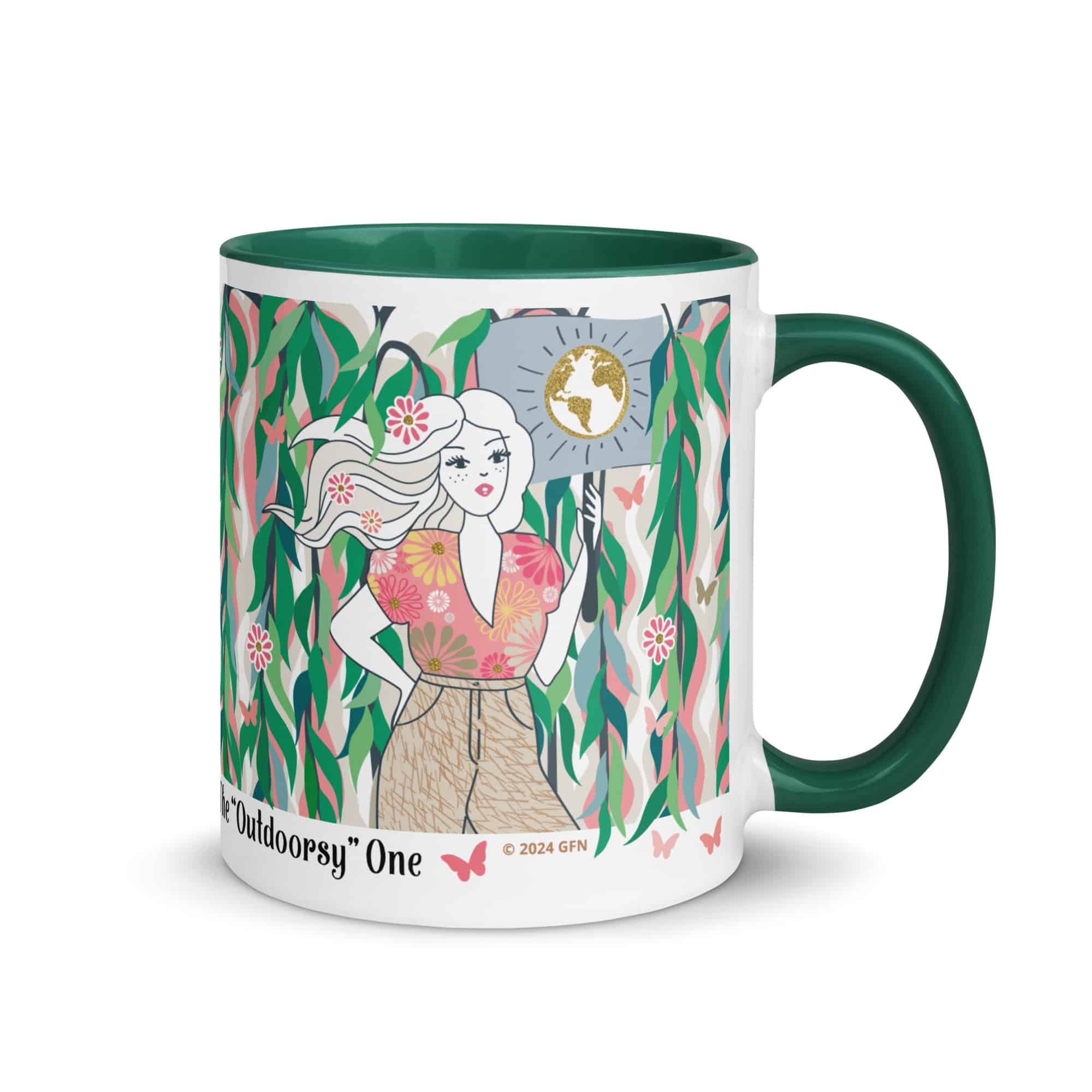 Ms. Boho Color Splash Mug - 11oz - Image 5