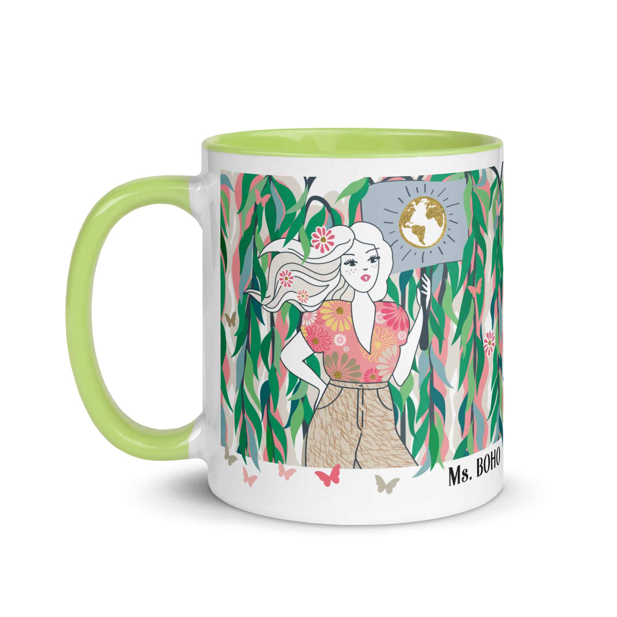 Ms. Boho Color Splash Mug - 11oz - Image 12