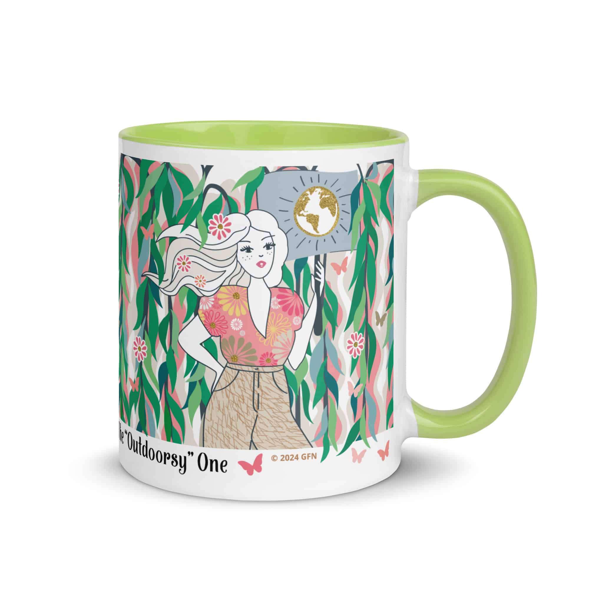 Ms. Boho Color Splash Mug - 11oz - Image 10