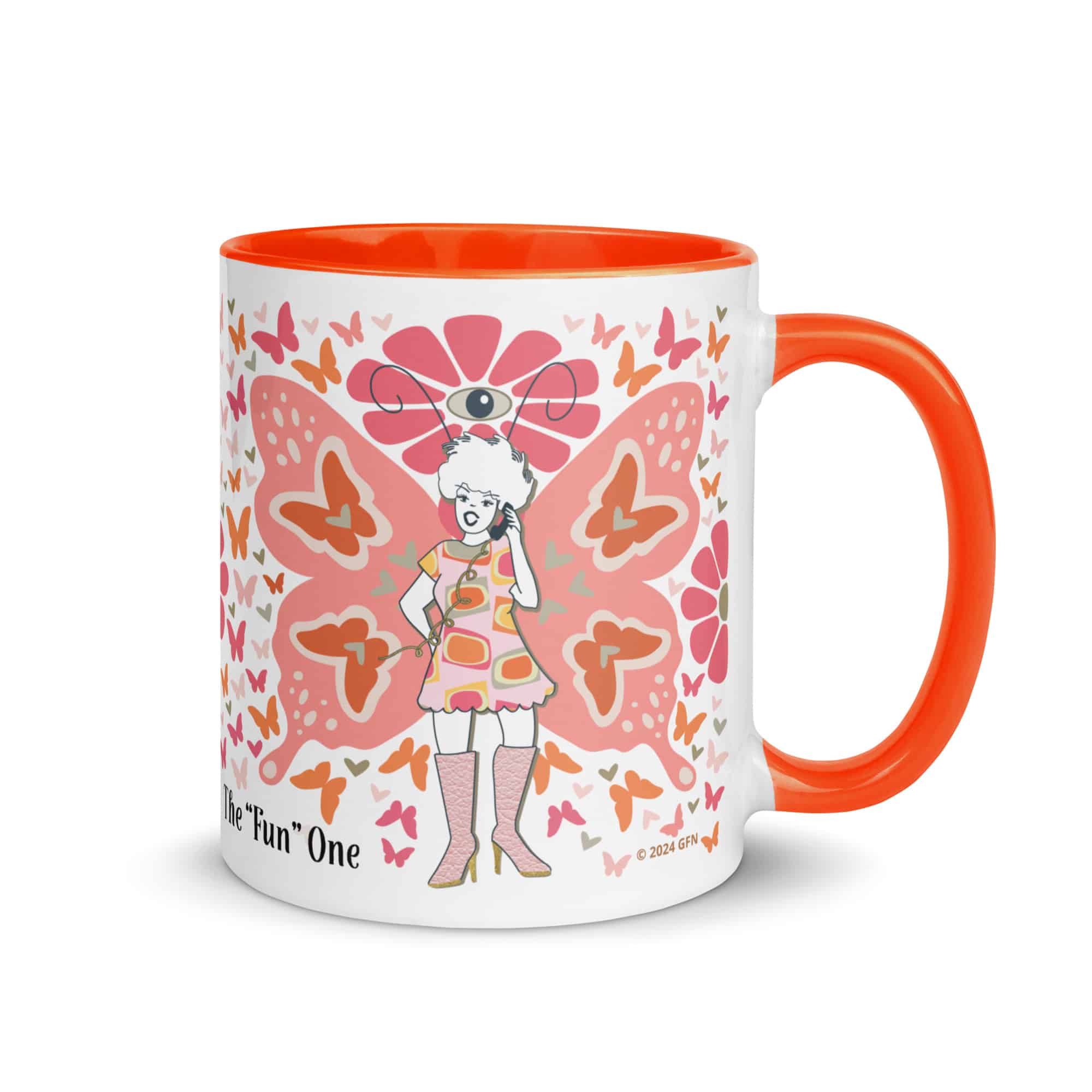 Ms. Social - Color Splash Mug - 11oz - Image 4