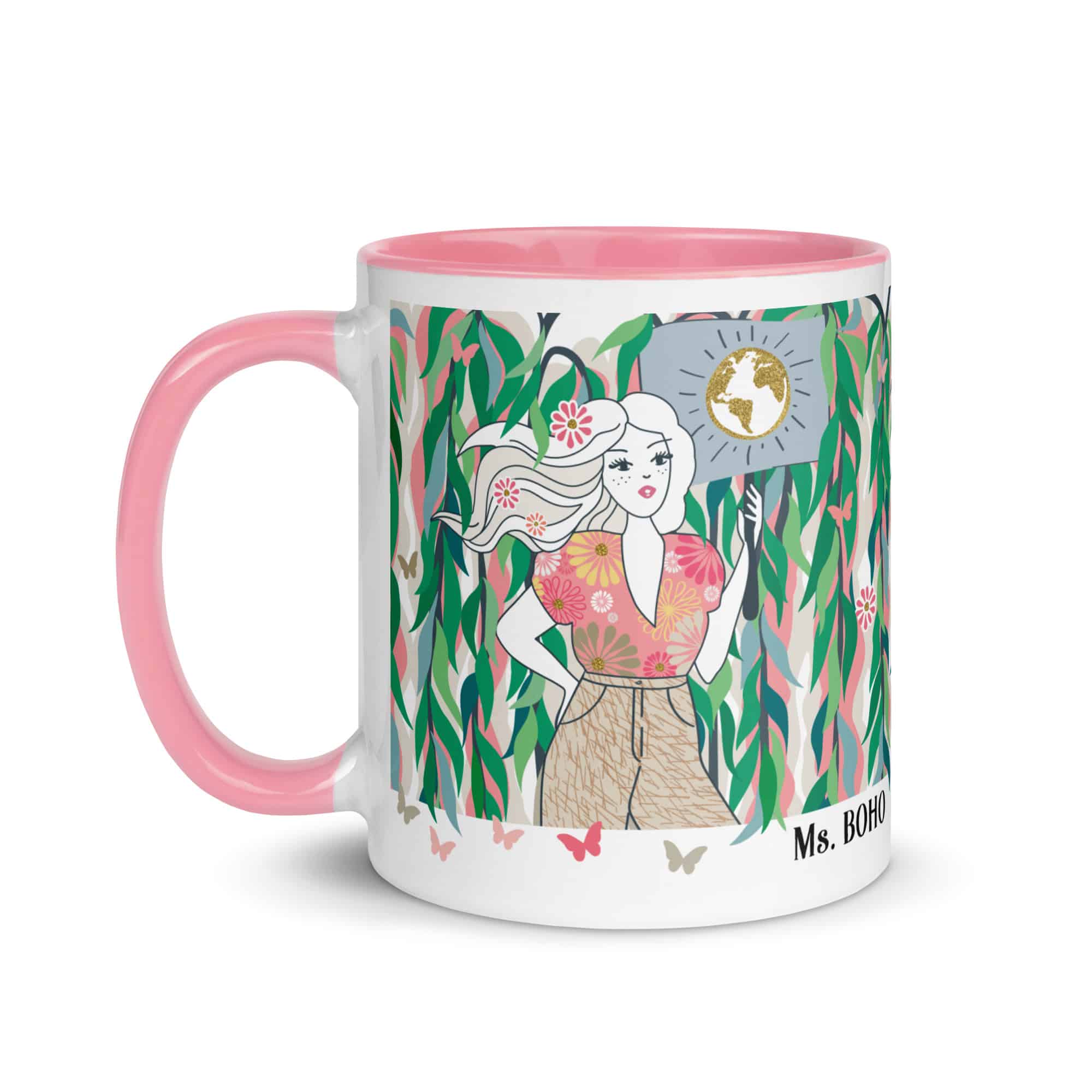 Ms. Boho Color Splash Mug - 11oz - Image 9