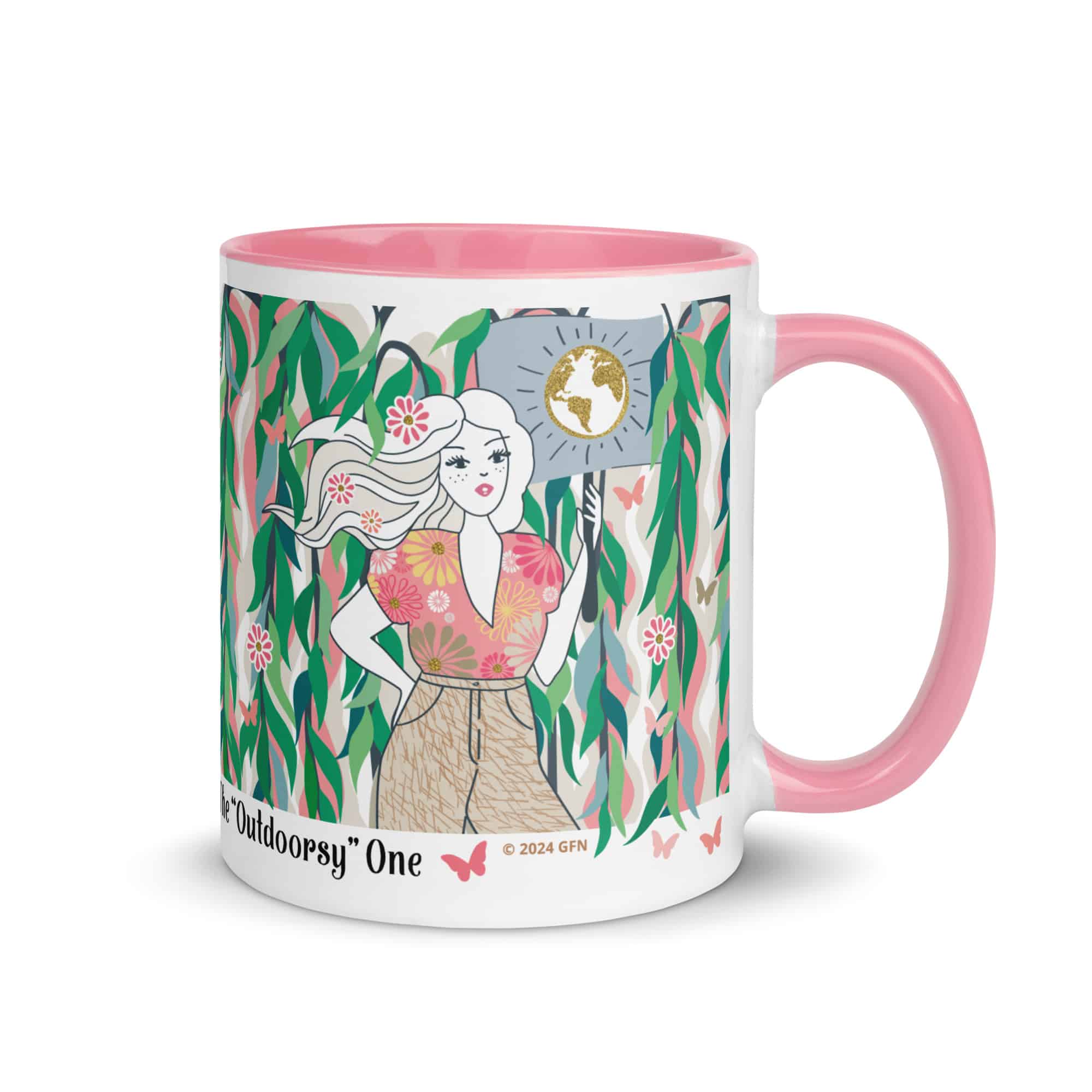 Ms. Boho Color Splash Mug - 11oz - Image 8