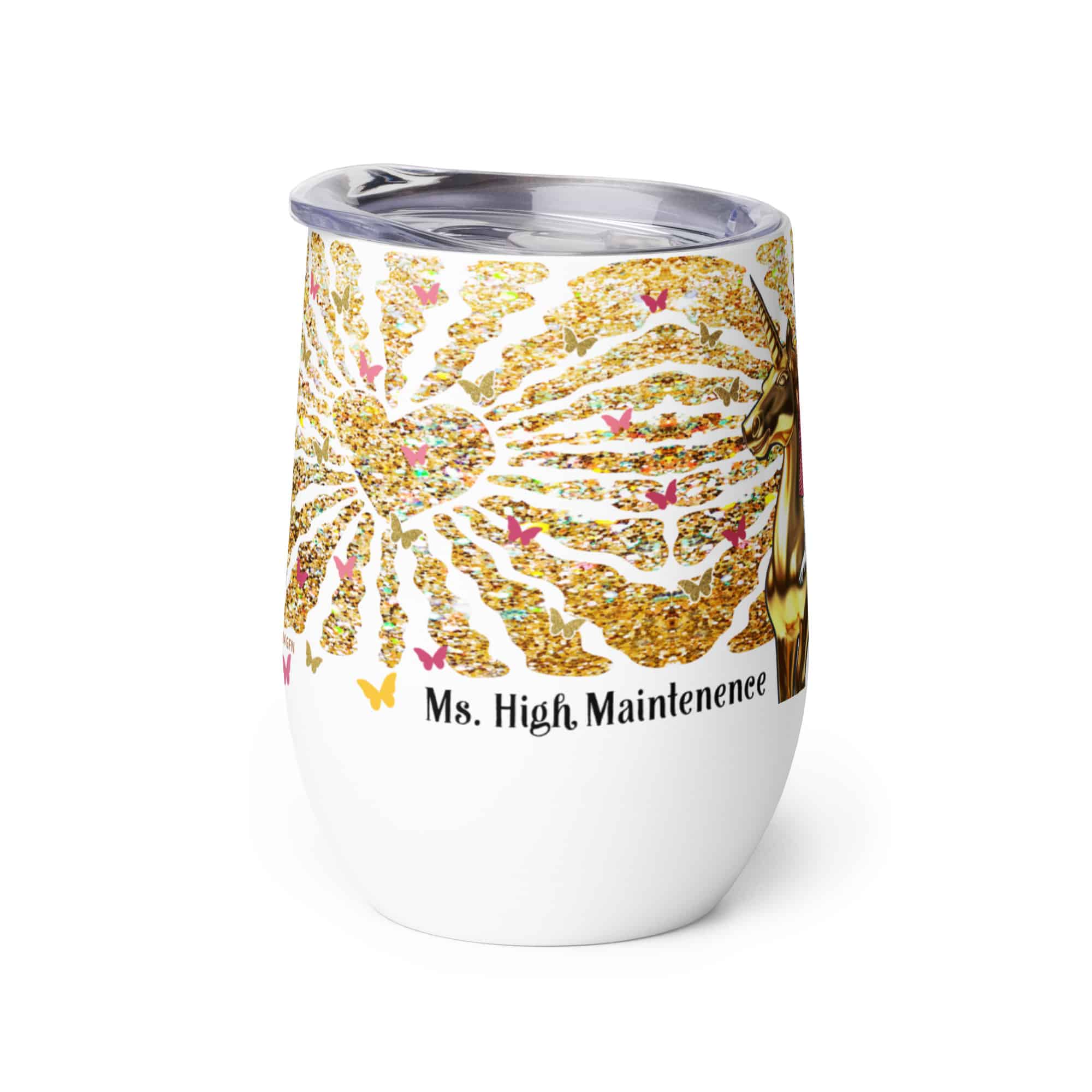 Ms. High Maintenance Wine Tumbler - Image 4