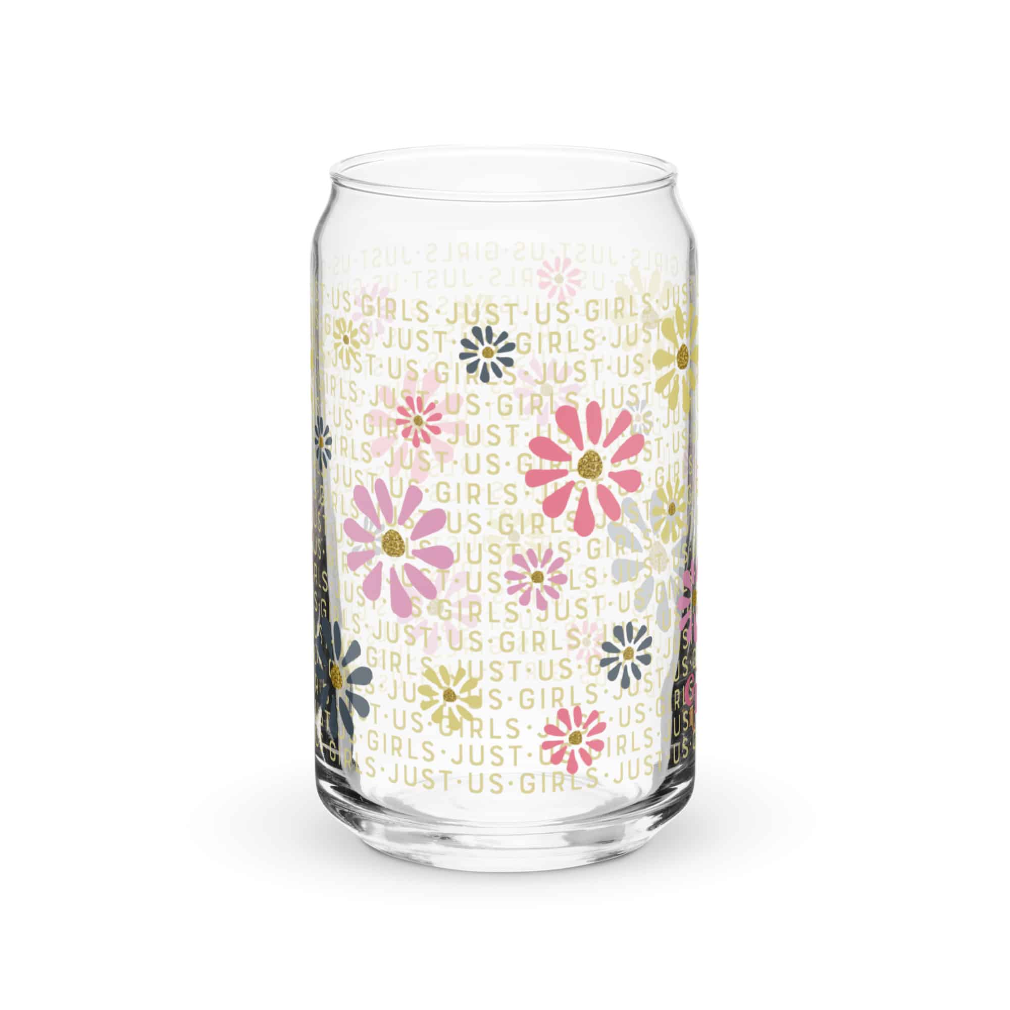 Far Out & Fabulous Can-shaped Glass Dancing Daises - Gold - 2 Options - Image 7